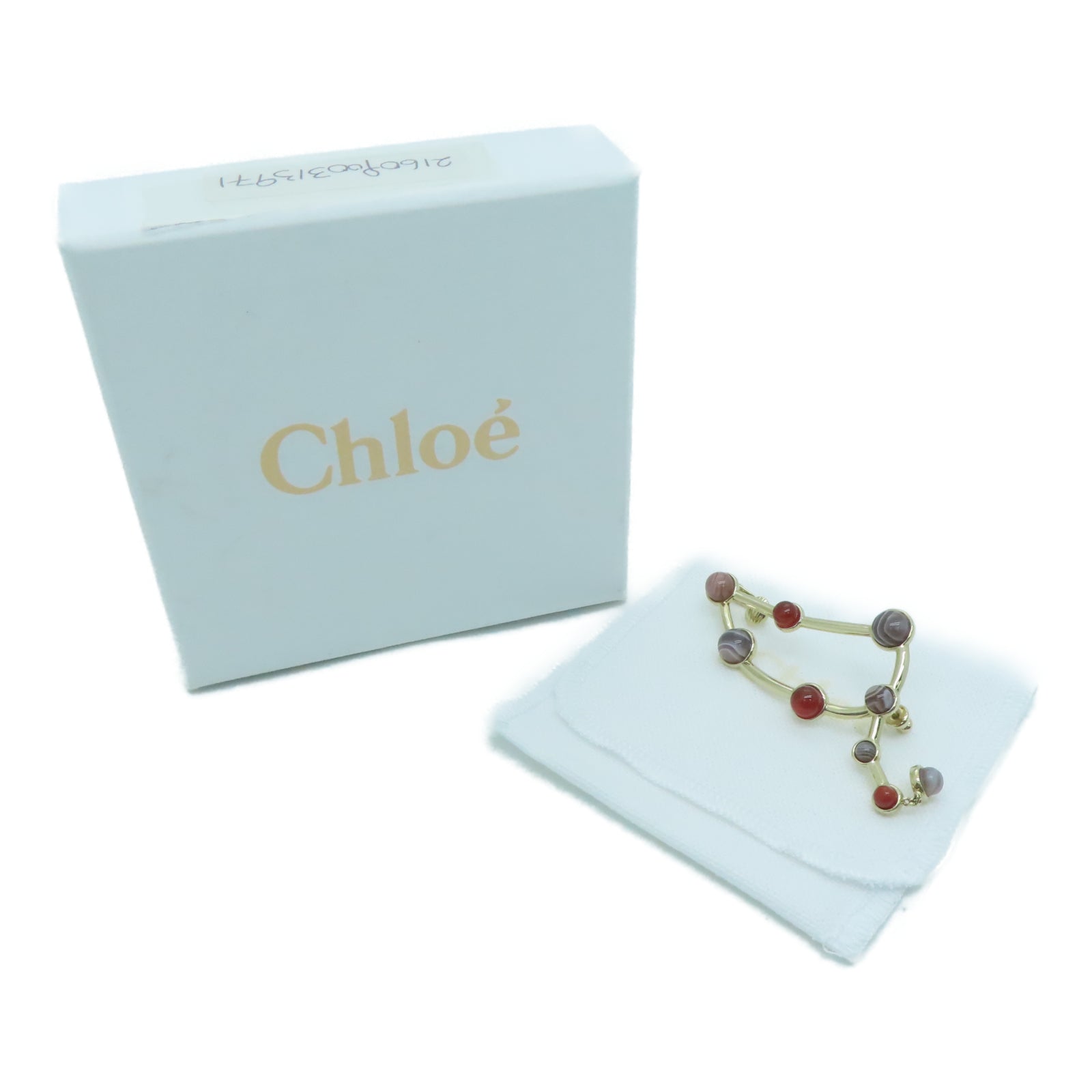 Chloe Metal Earrings Gold