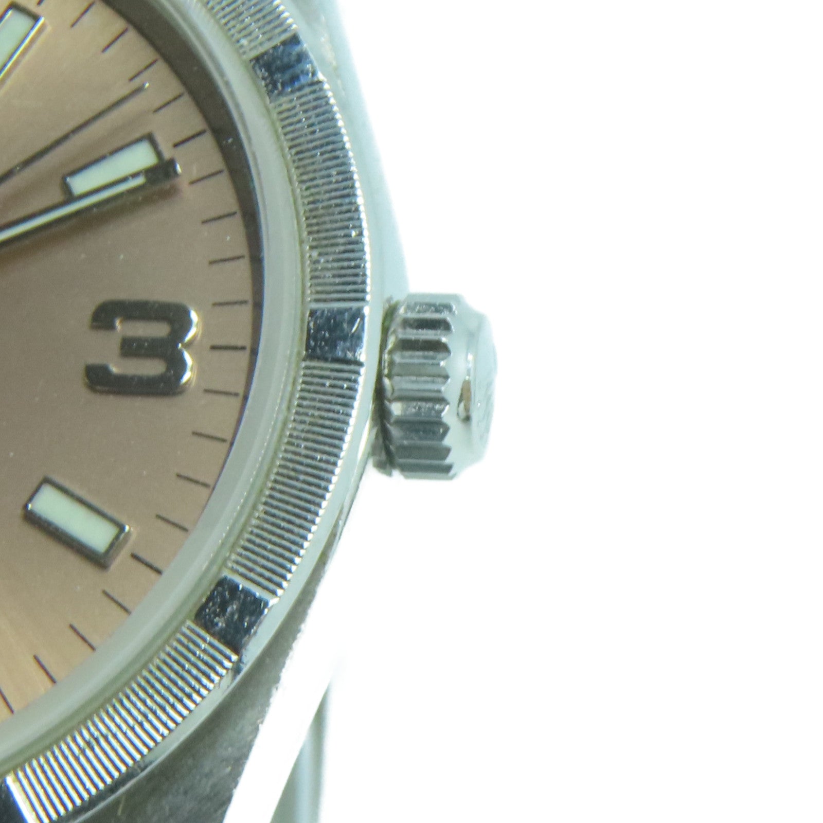 ROLEX Air king Stainless Steel Watch Automatic Movement Pink