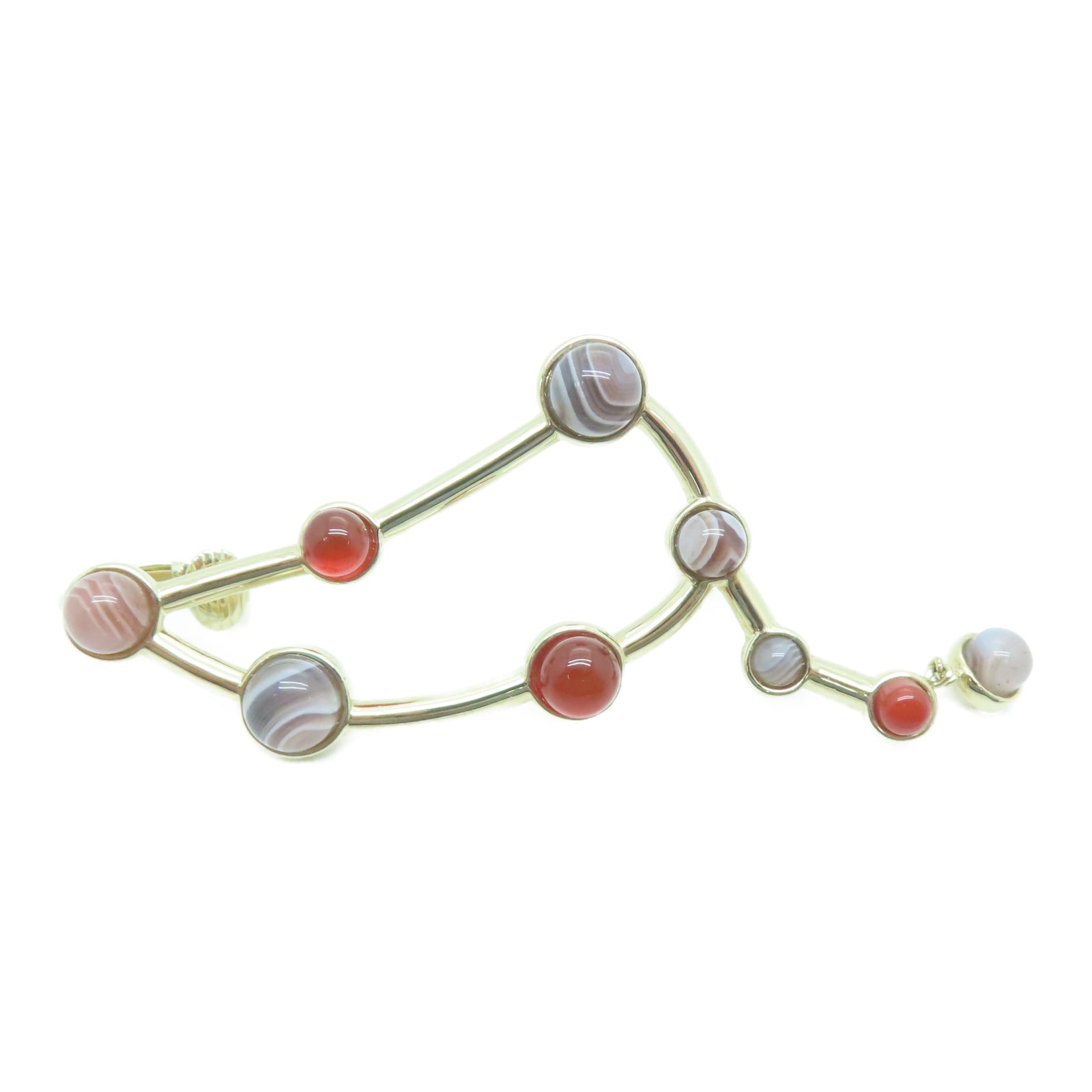 Chloe Metal Earrings Gold