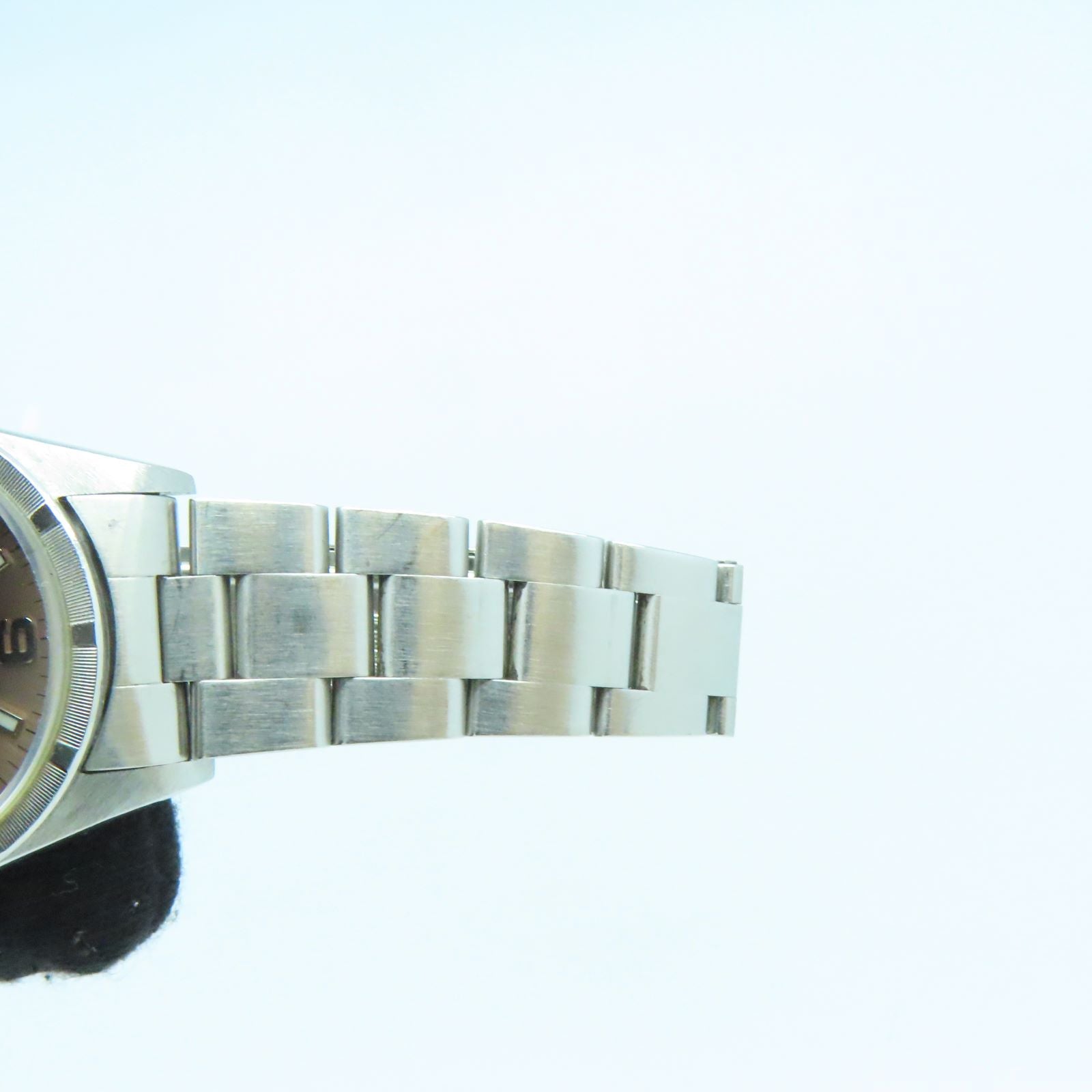 ROLEX Air king Stainless Steel Watch Automatic Movement Pink