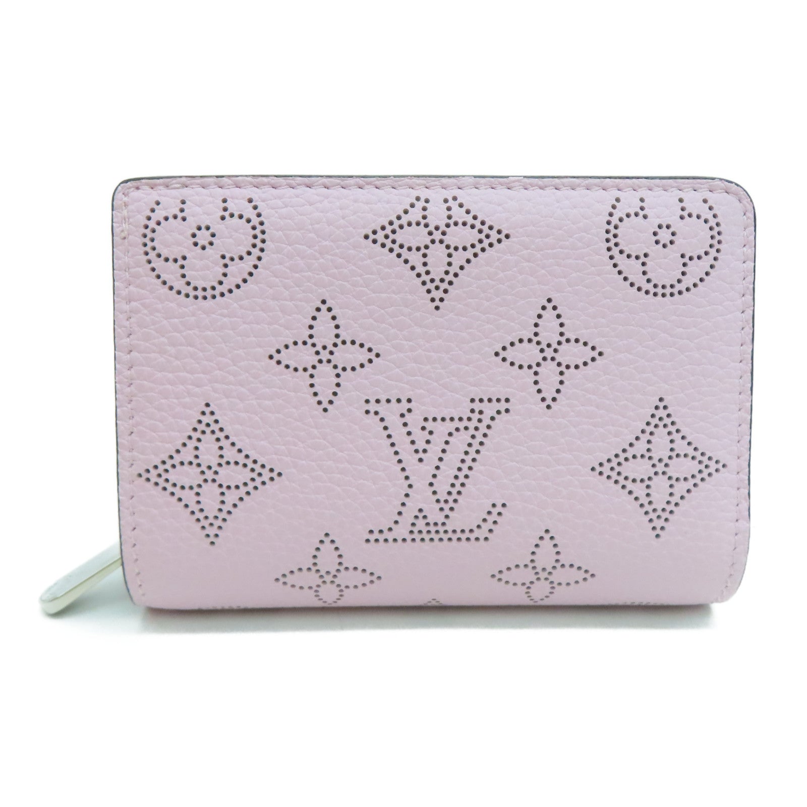 LOUIS VUITTON [Sharp Discount] Mahina Wallet Silver Buckle Wallet Pink