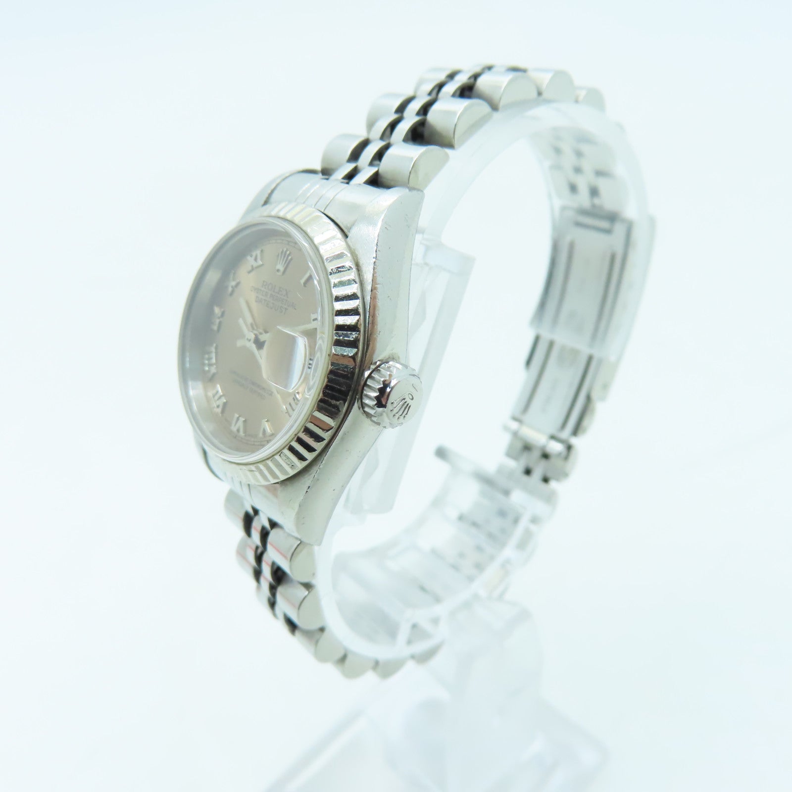 ROLEX Datejust不鏽鋼手錶自動機芯金色