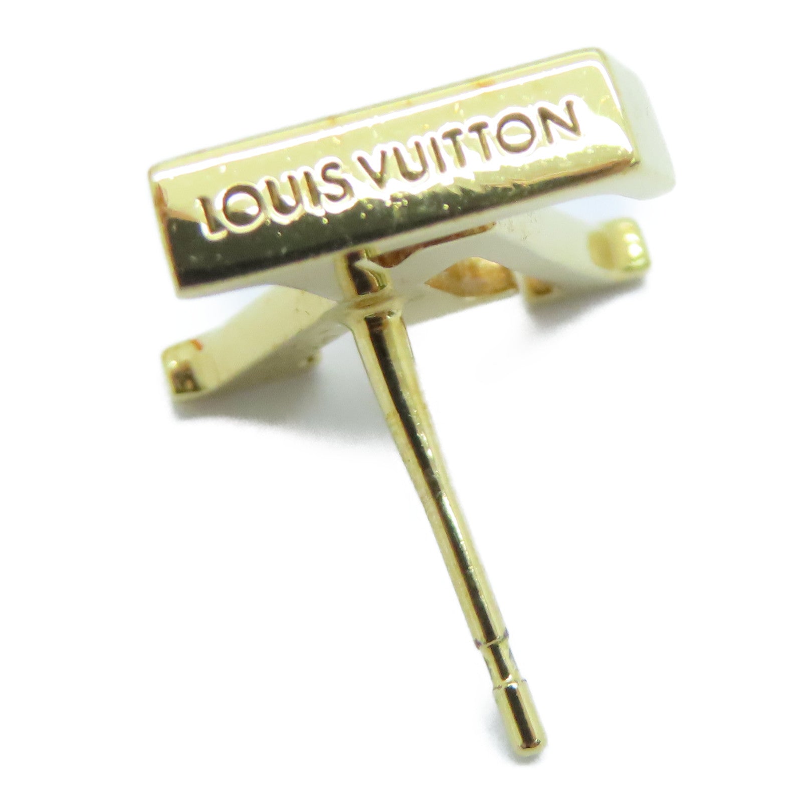 LOUIS VUITTON metal Iconic Earrings gold earrings