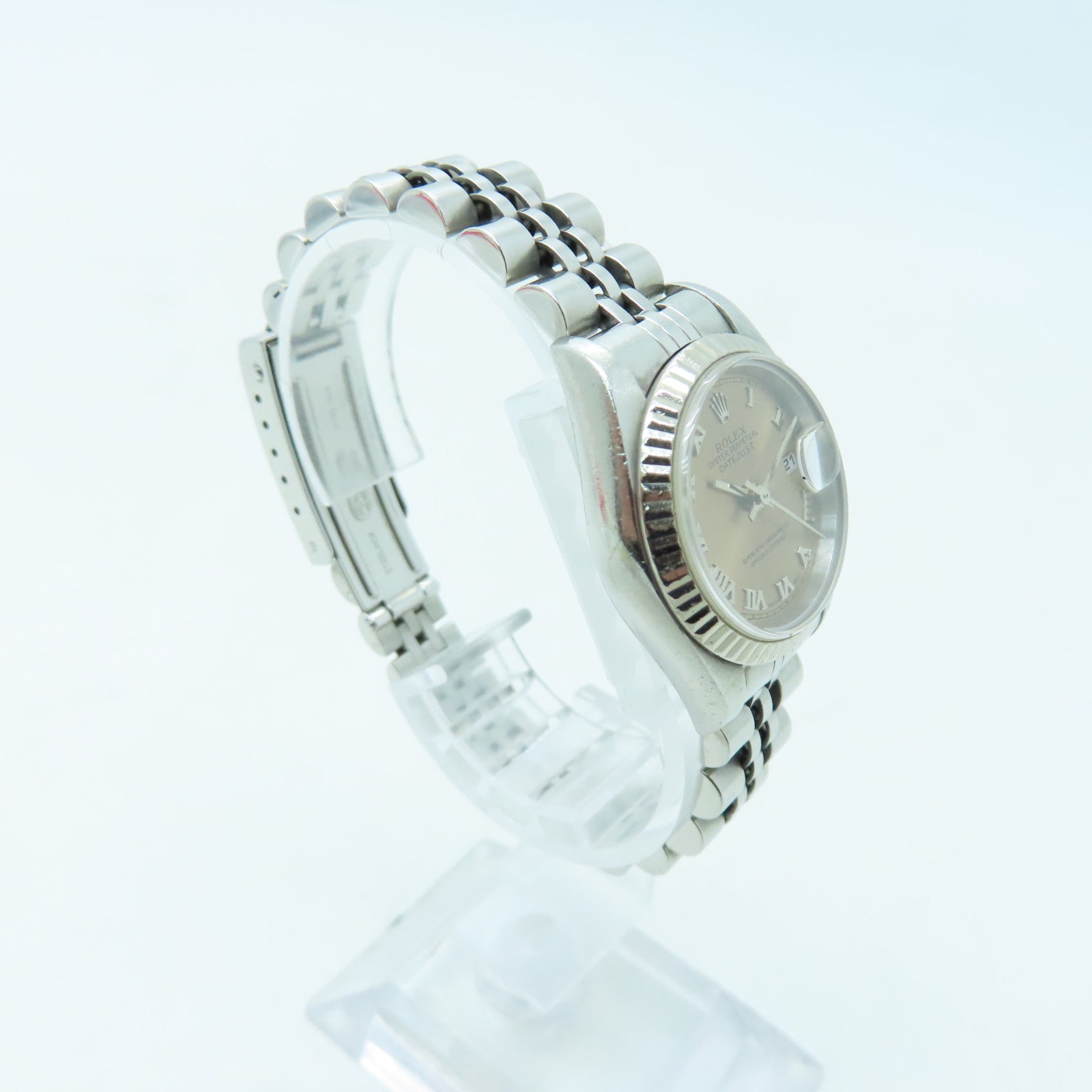 ROLEX Datejust不鏽鋼手錶自動機芯金色
