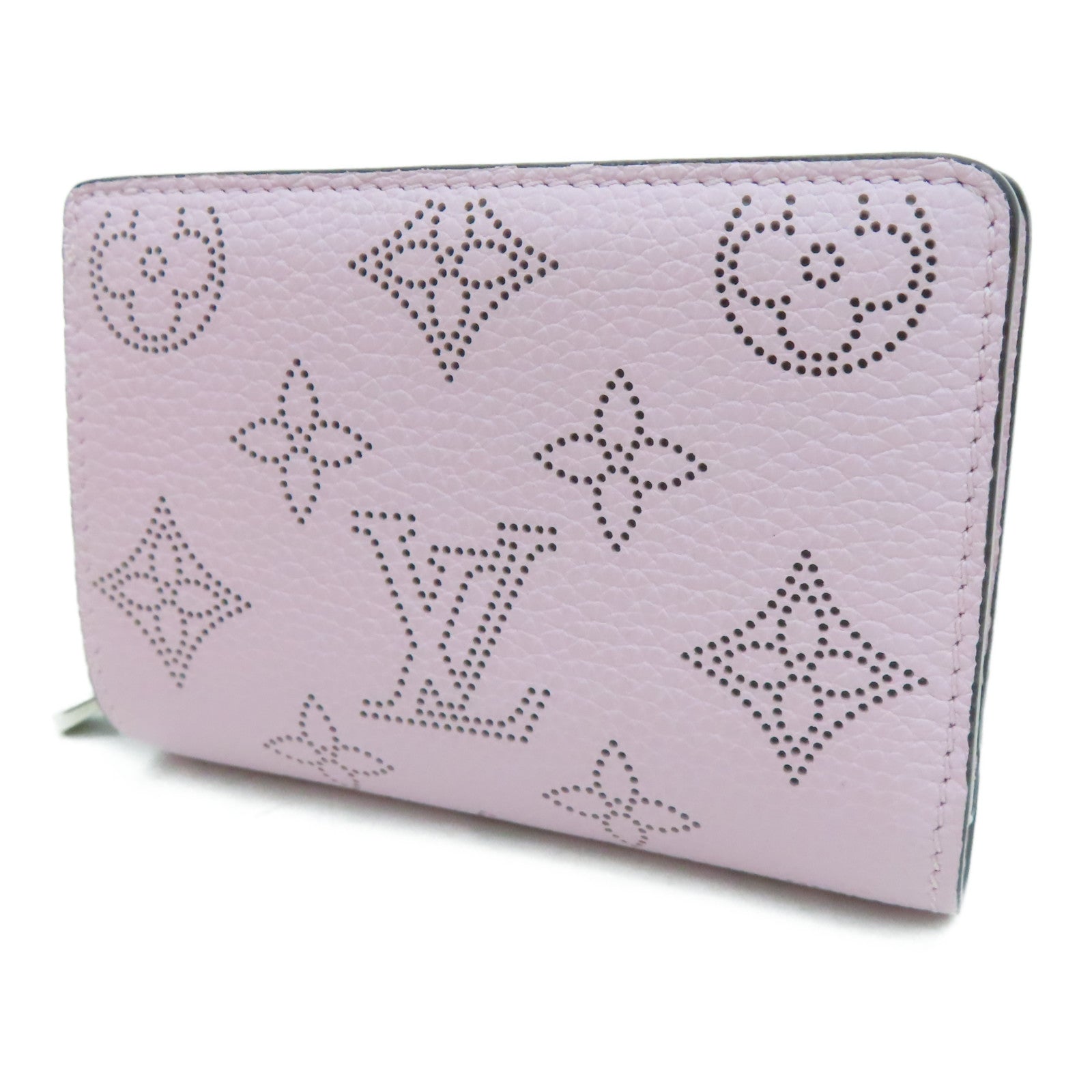 LOUIS VUITTON [Sharp Discount] Mahina Wallet Silver Buckle Wallet Pink