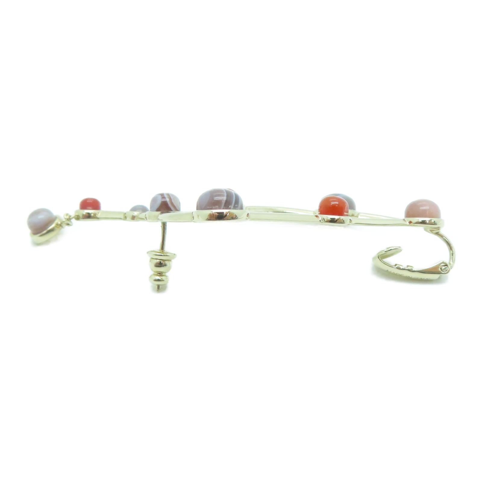 Chloe Metal Earrings Gold