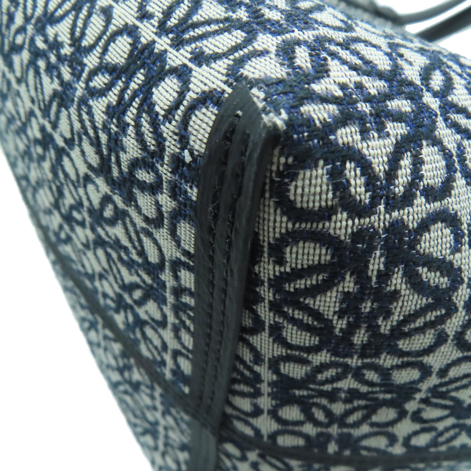 LOEWE 帆布Tote Bag手挽袋蓝色