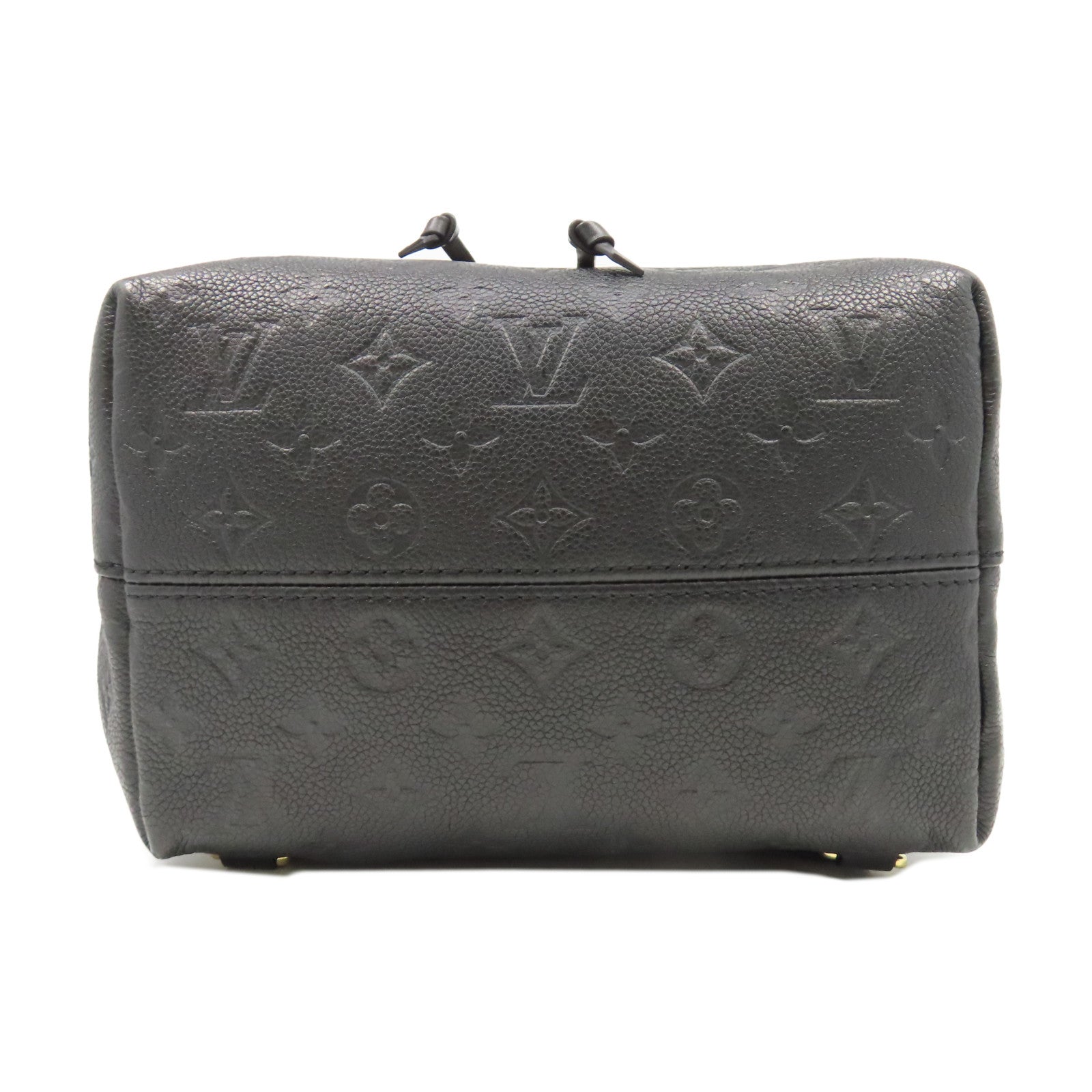 LOUIS VUITTON Monogram Empreinte Montsouris Backpack金扣背包黑色