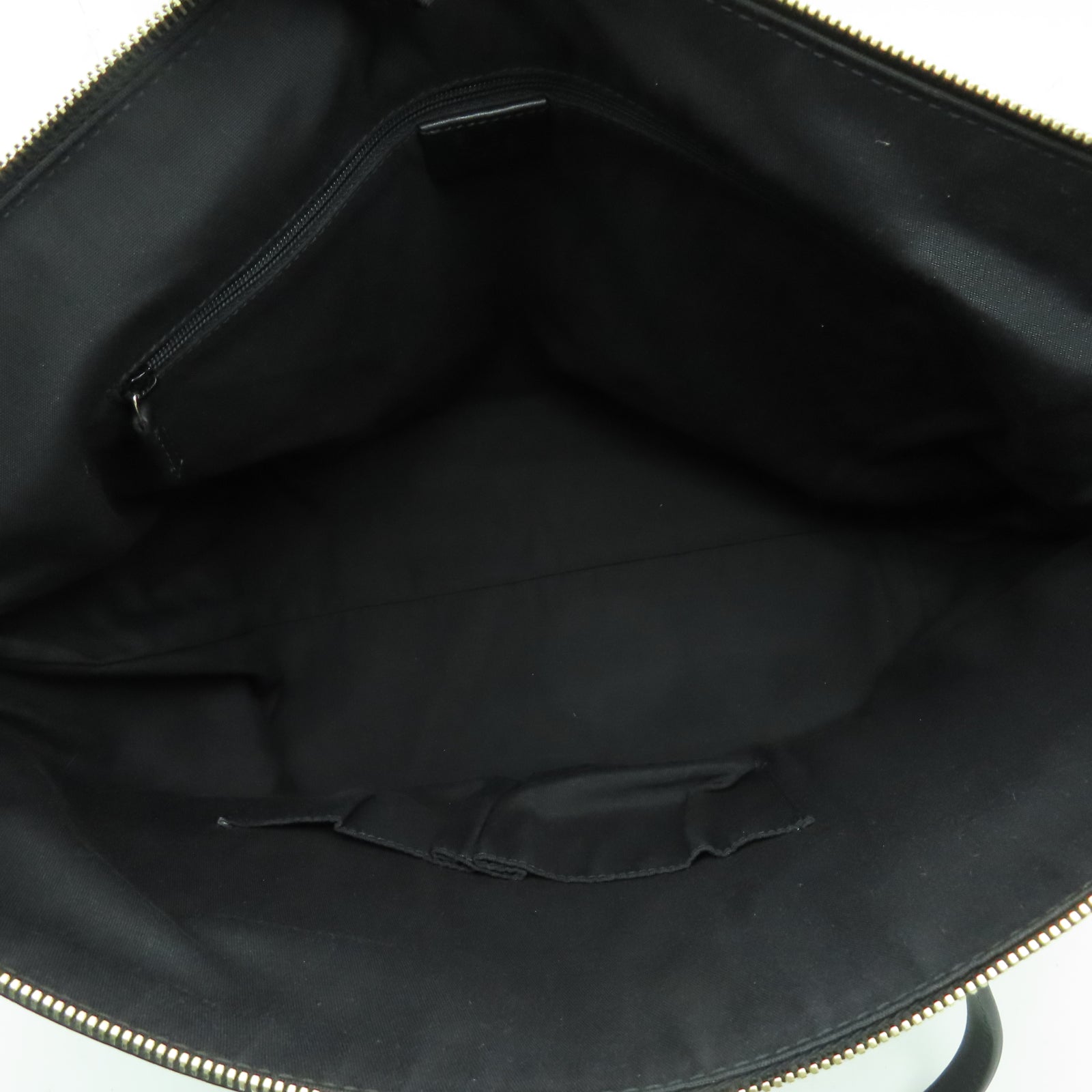 GUCCI 牛皮皮革2 Way Shoulder金扣/銀扣手挽肩背兩用袋黑色