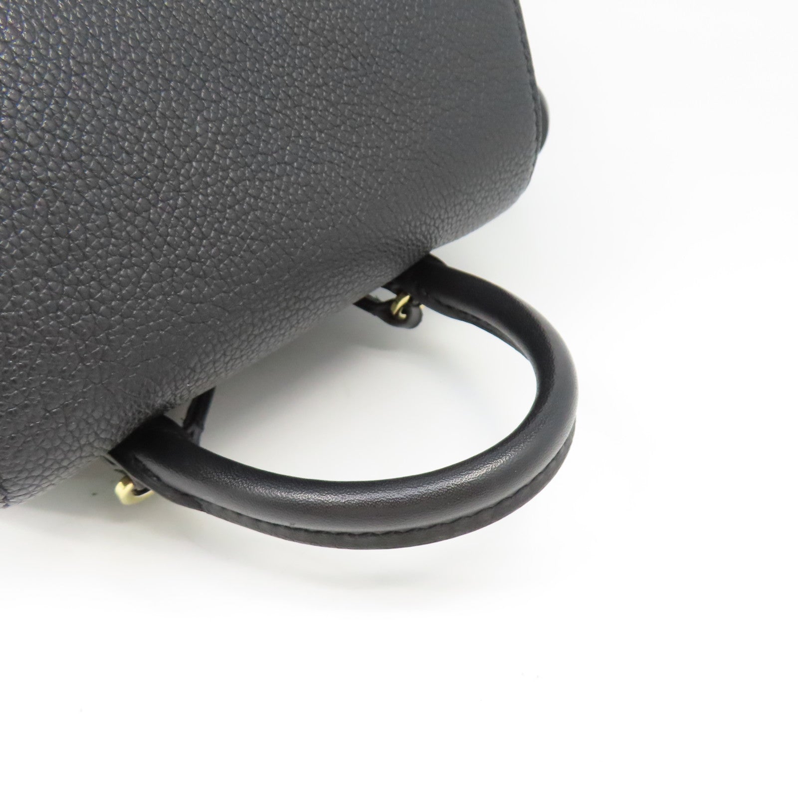 LOUIS VUITTON Monogram Empreinte Montsouris Backpack金扣背包黑色