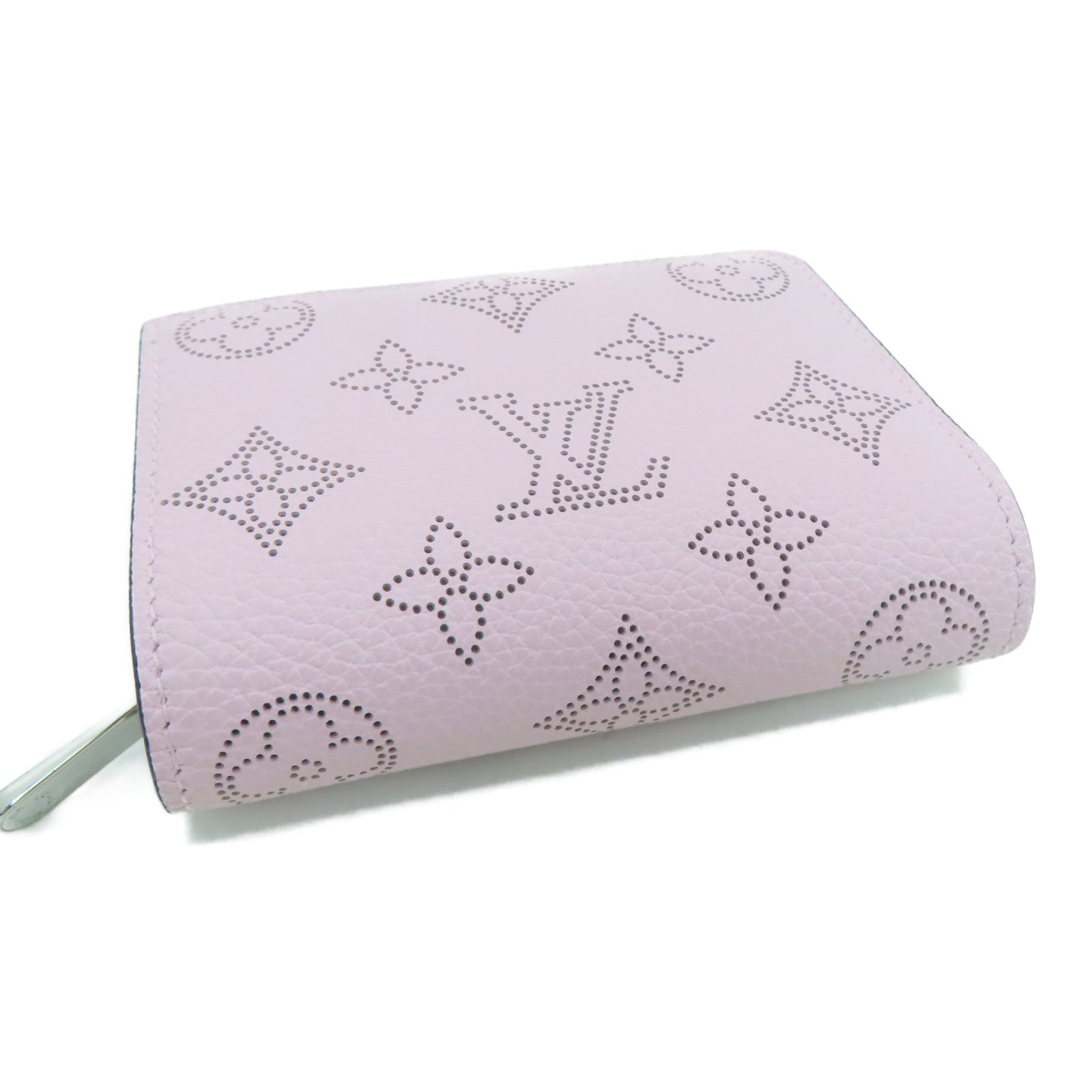 LOUIS VUITTON [Sharp Discount] Mahina Wallet Silver Buckle Wallet Pink