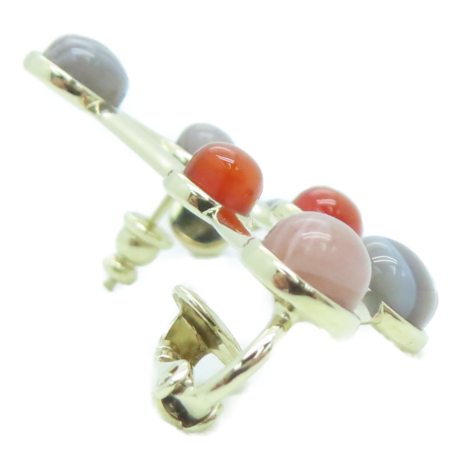 Chloe Metal Earrings Gold