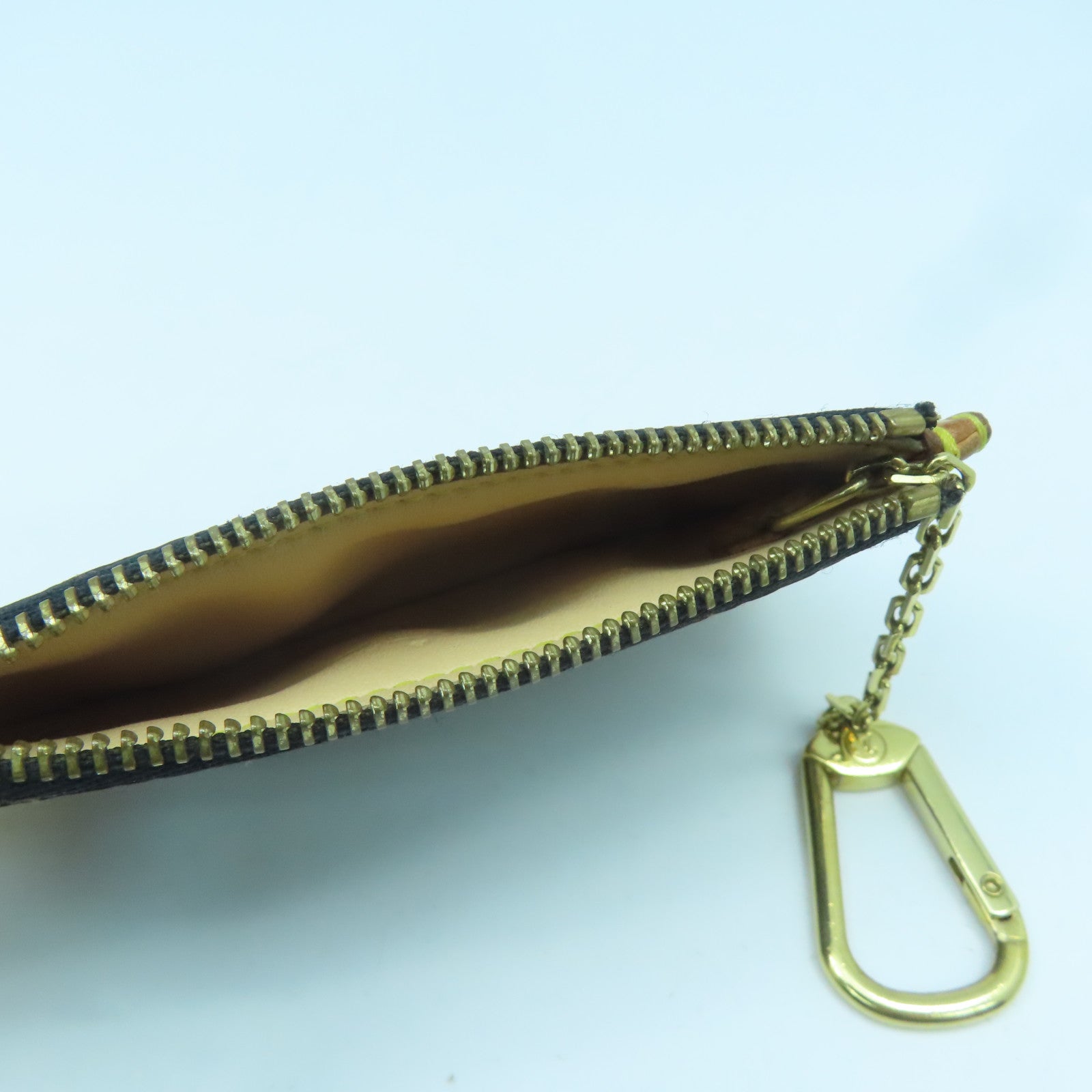 LOUIS VUITTON Monogram Multicolore Pochette Cles gold buckle key bag color