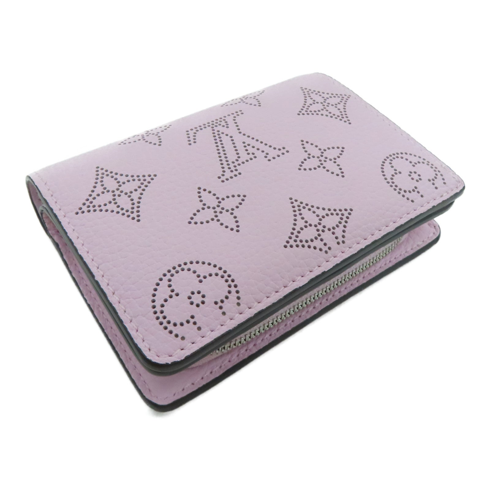 LOUIS VUITTON [Sharp Discount] Mahina Wallet Silver Buckle Wallet Pink