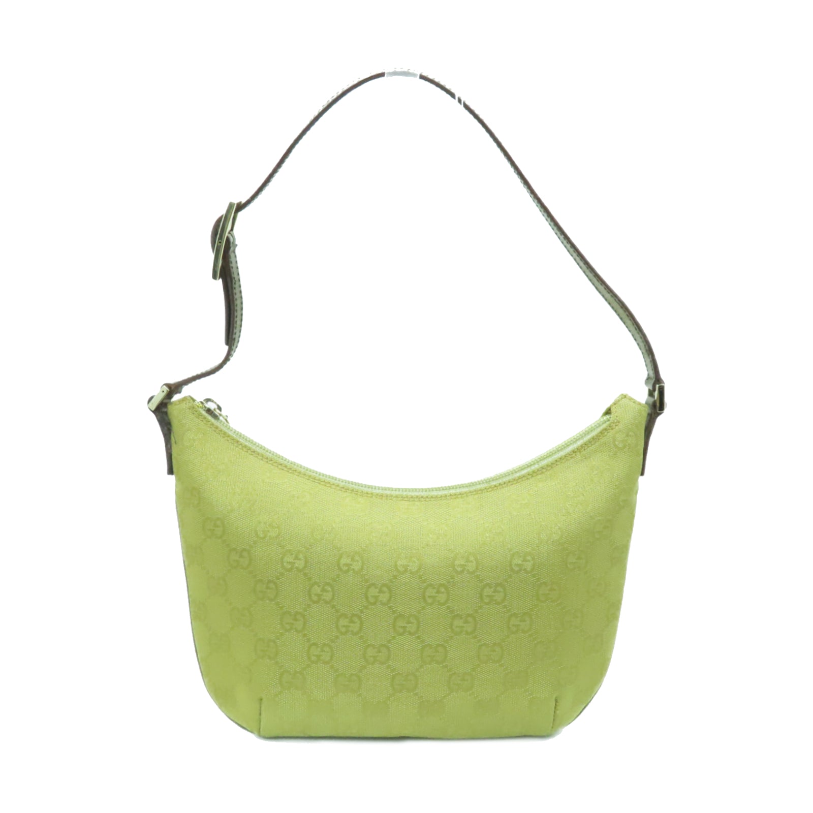GUCCI 帆布Shoulder Bag金扣肩背袋金色