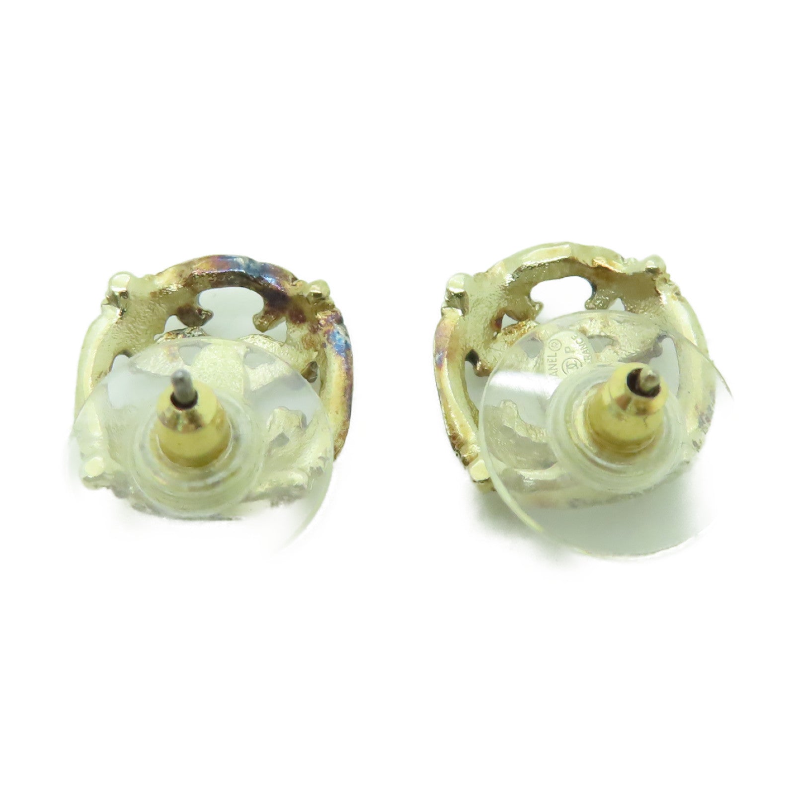 CHANEL 金屬Earrings耳環金色