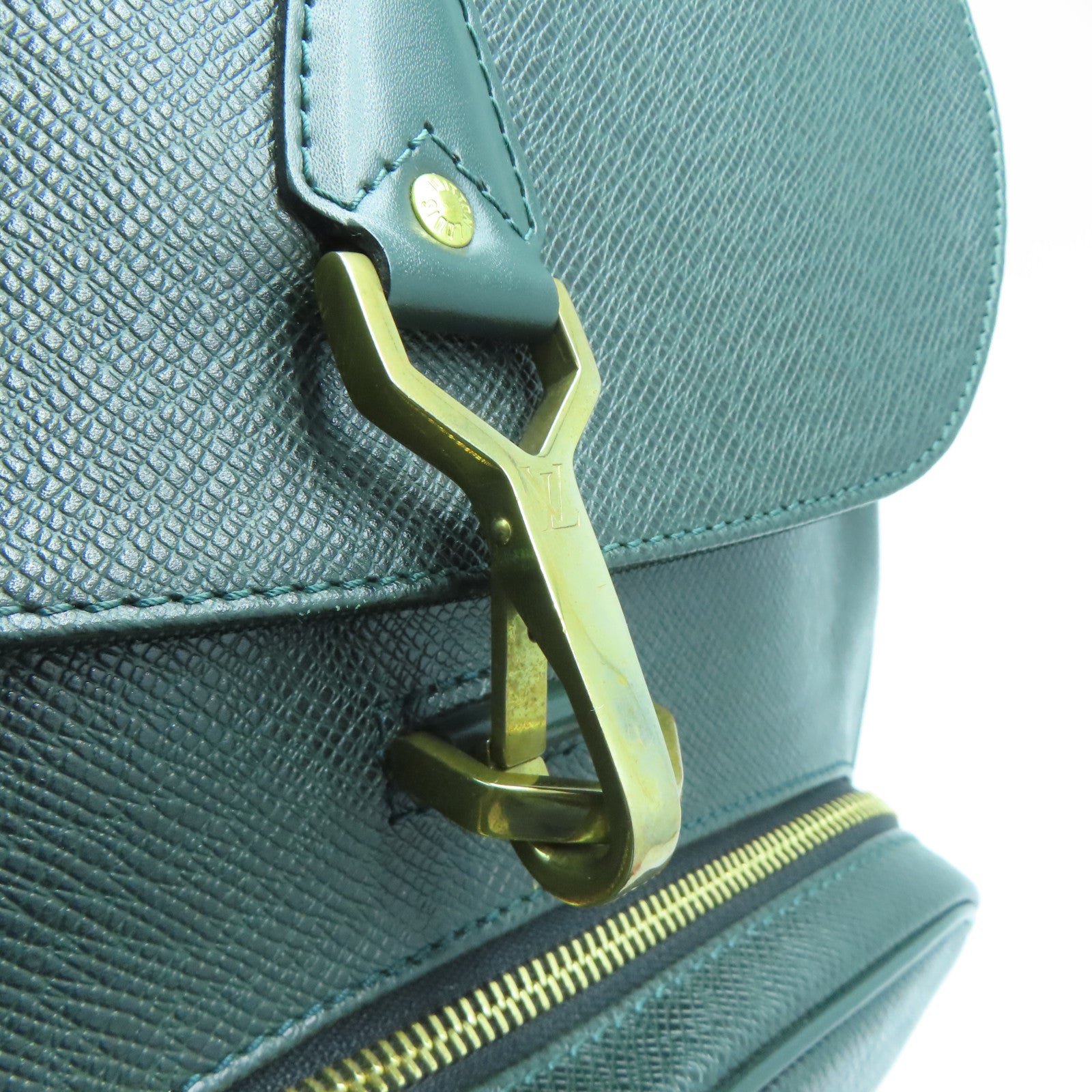 LOUIS VUITTON Tiga Classiar Backpack金扣背包绿色
