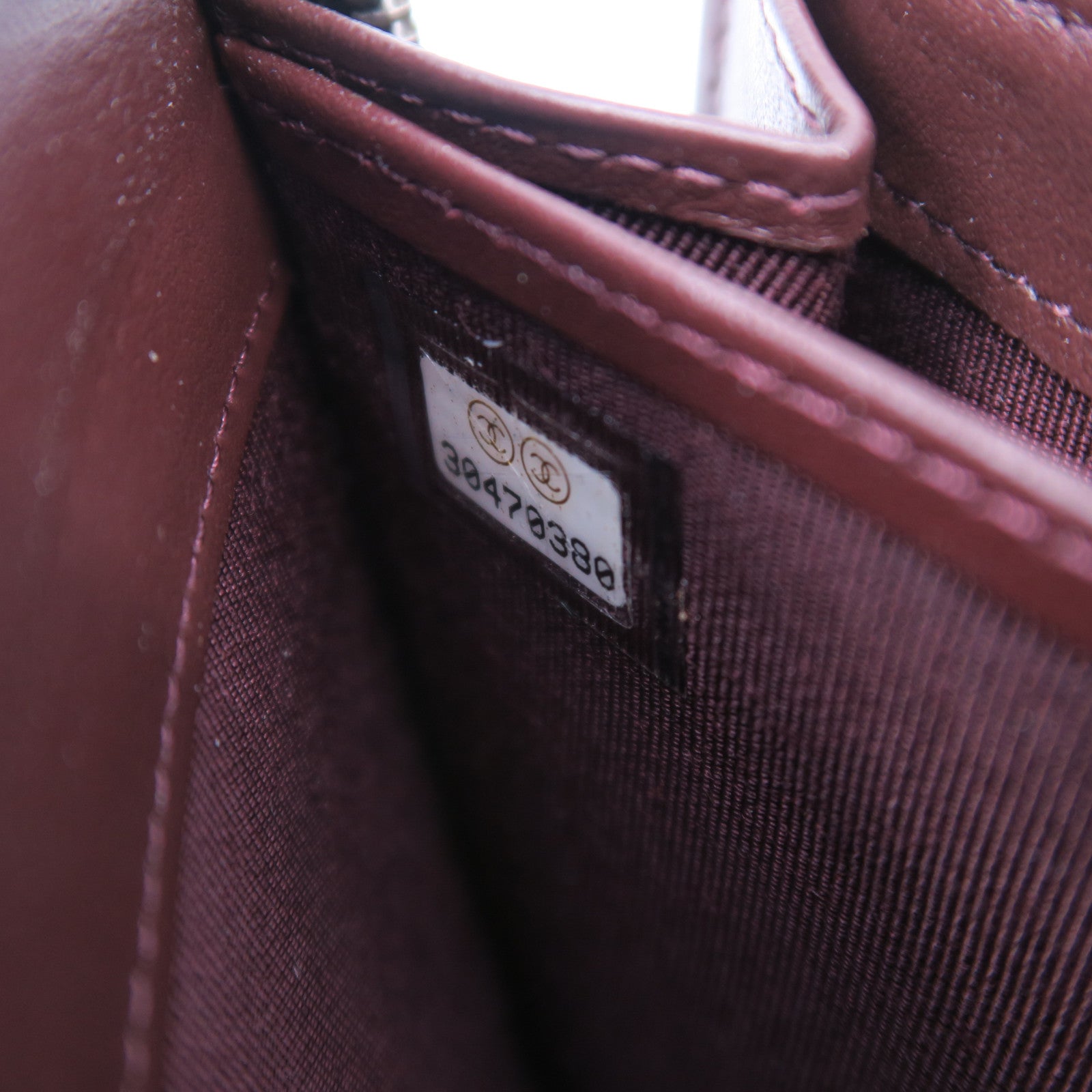CHANEL 菱格Caviar皮革Zipper Long Wallet銀扣長錢包黑色