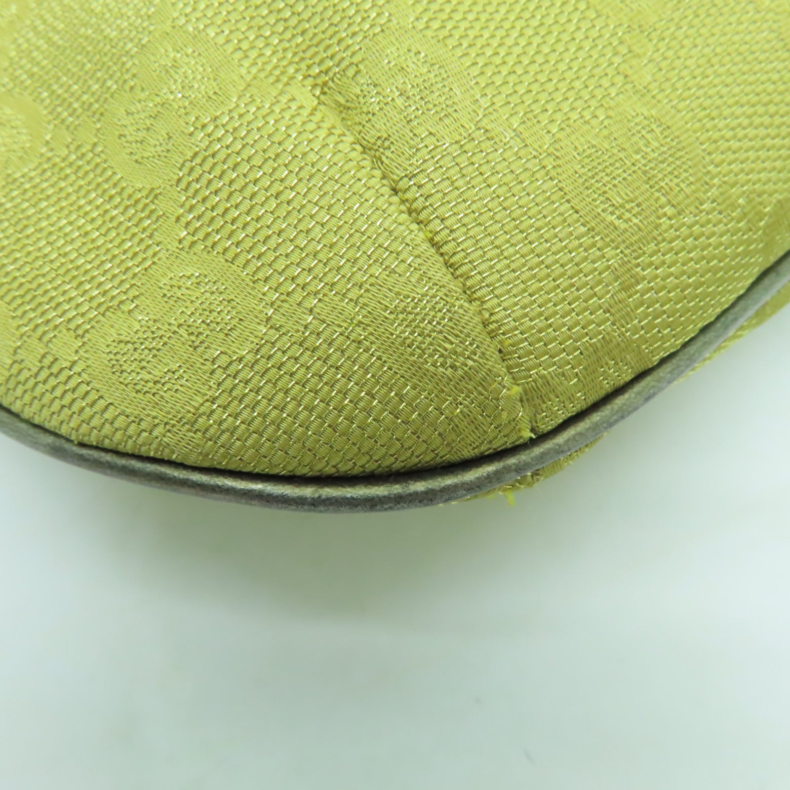 GUCCI 帆布Shoulder Bag金扣肩背袋金色
