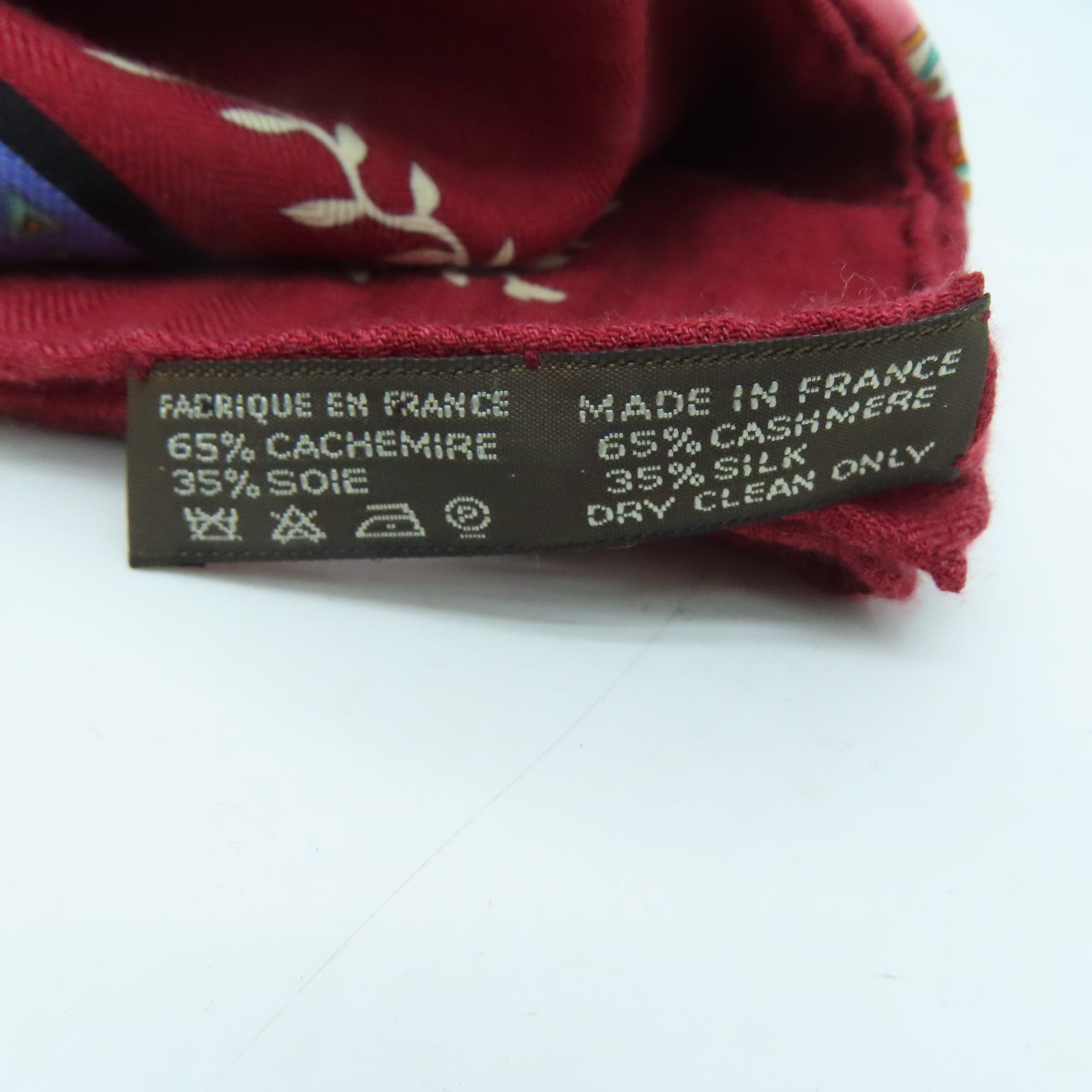 HERMES Cashmere/Silk Scarf 140丝巾彩色