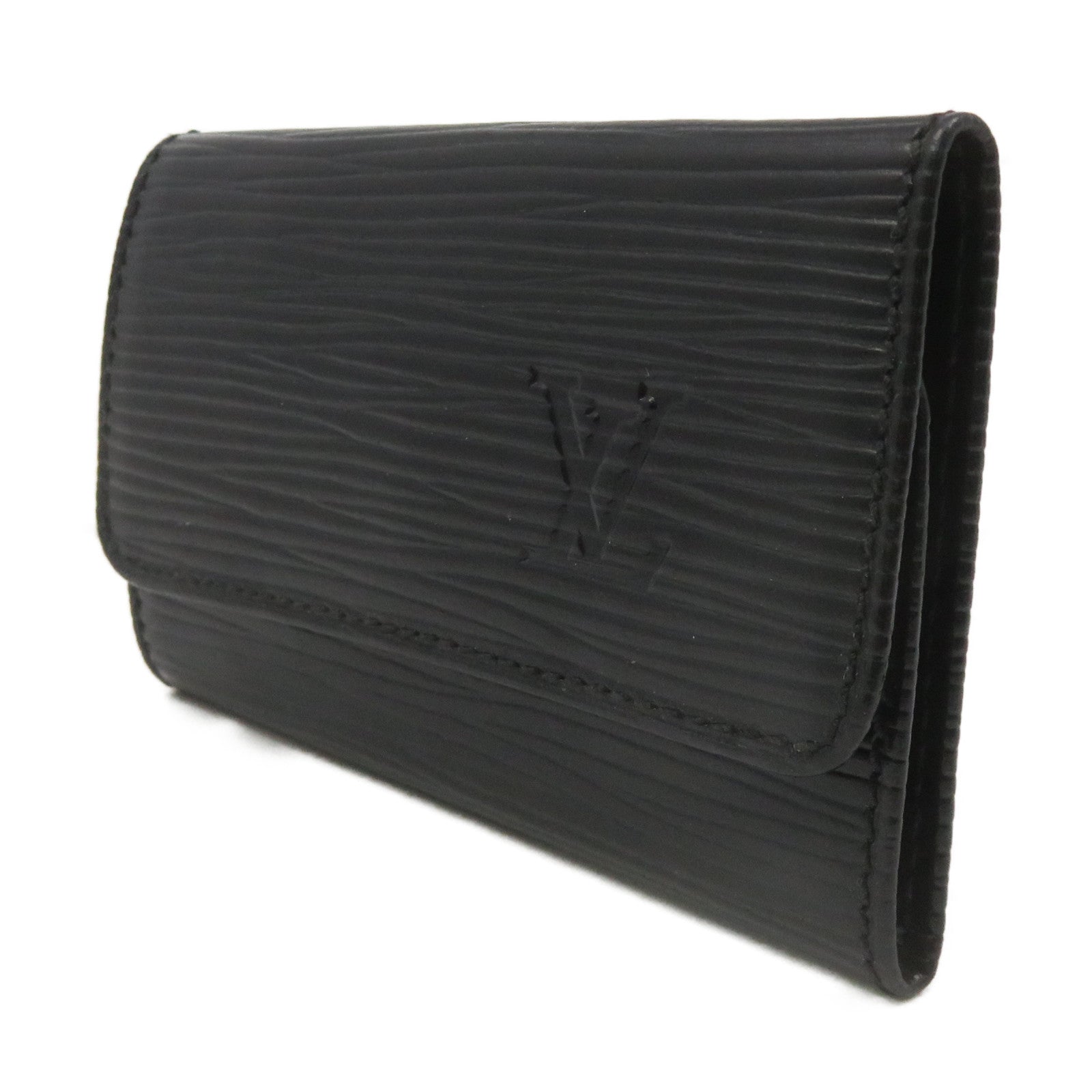 LOUIS VUITTON Epi Key holder鎖匙套黑色