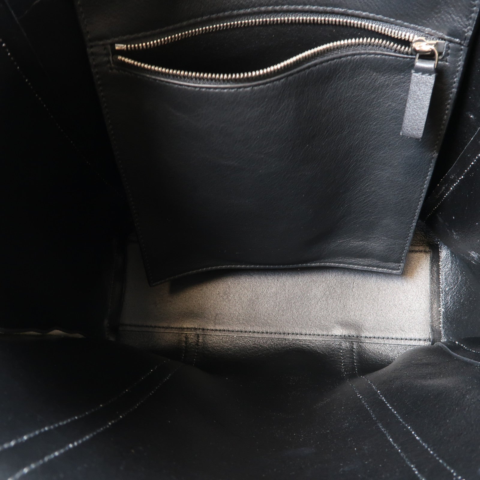BALENCIAGA 牛皮皮革Tote Bag銀扣手挽肩背兩用袋白色
