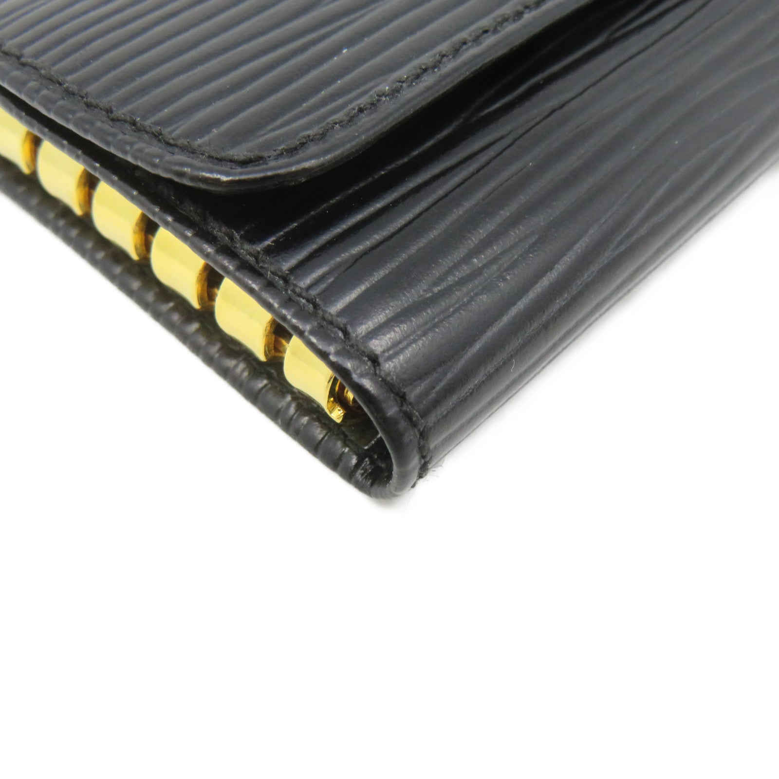 LOUIS VUITTON Epi Key holder鎖匙套黑色
