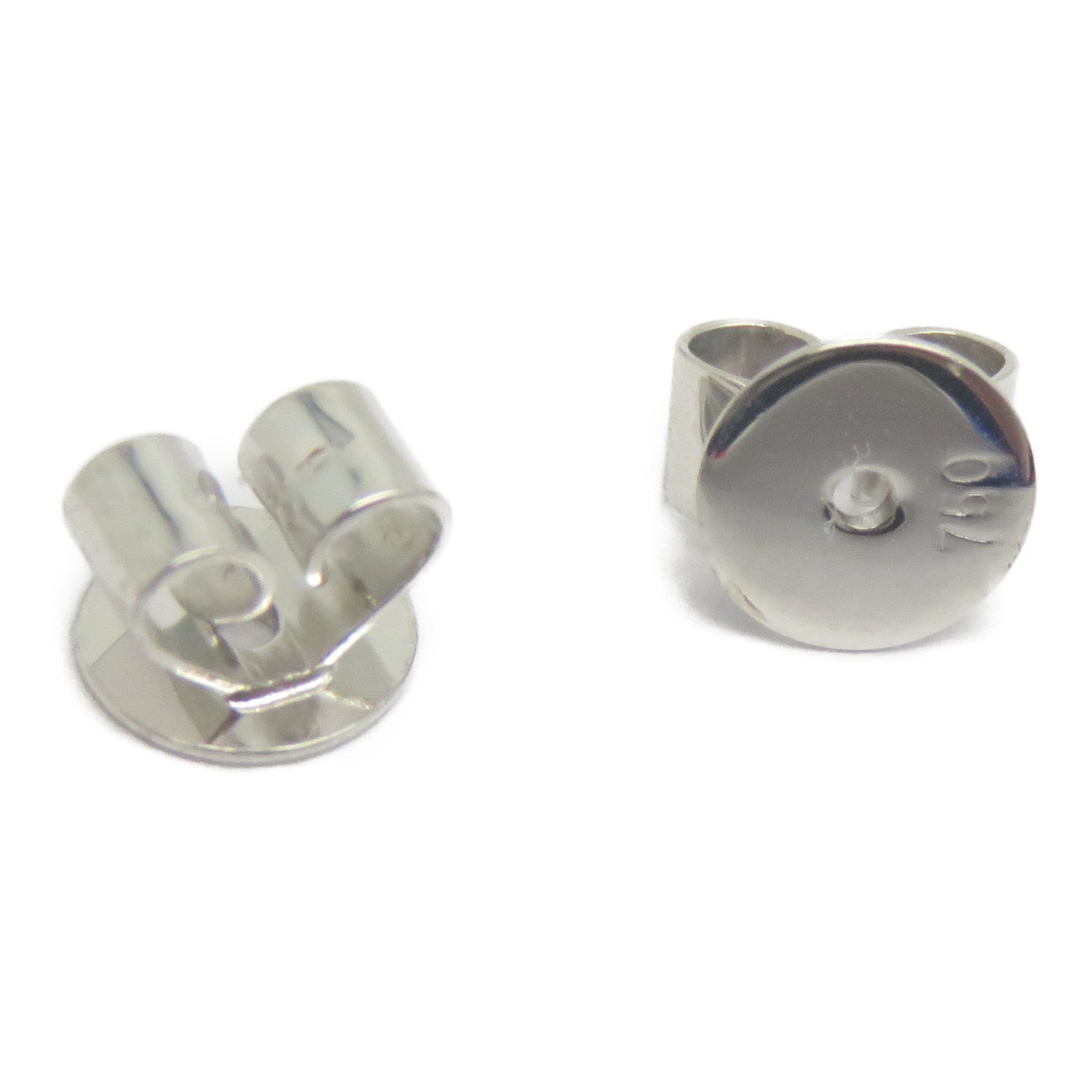 JEWELRY 18K白金Sapphire Diamond Earrings 1.356ct藍寶石/0.273ct鑽石耳環