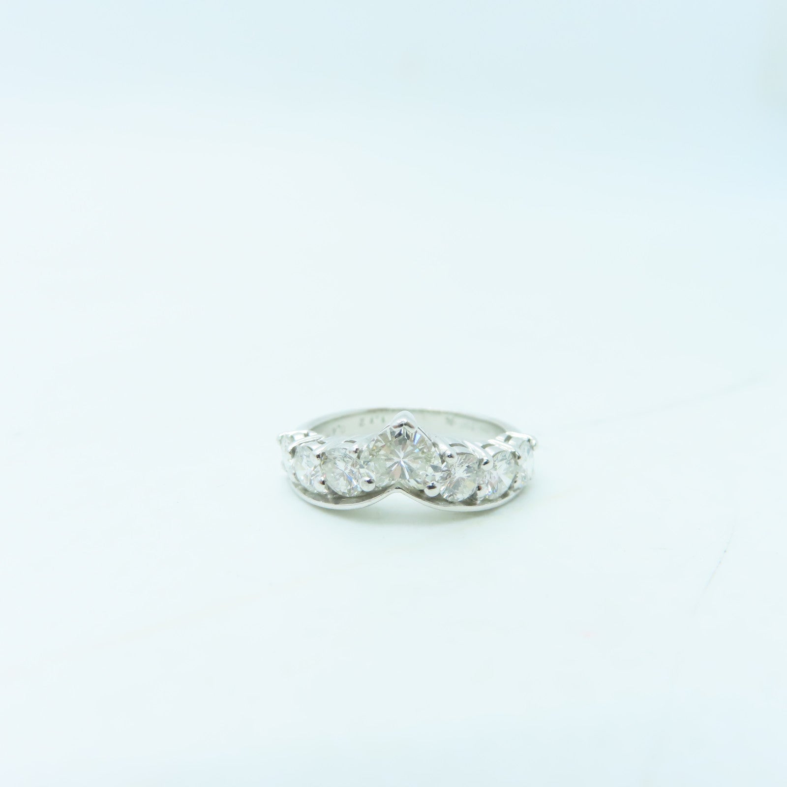 JEWELRY 【激減優惠】18K白金Ring 0.40ct/1.12ct鑽石戒指US#5.5