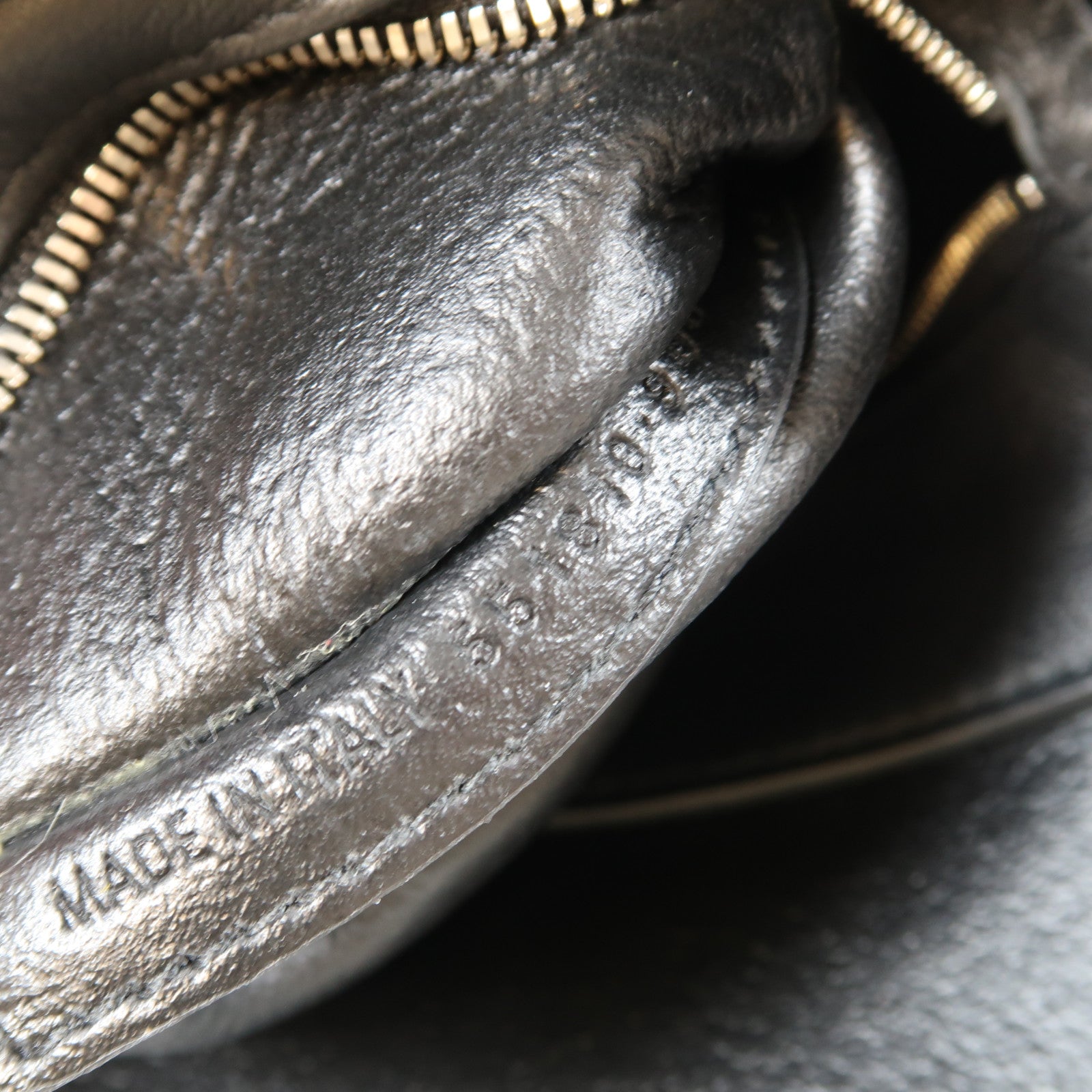 BALENCIAGA 牛皮皮革Tote Bag銀扣手挽肩背兩用袋白色