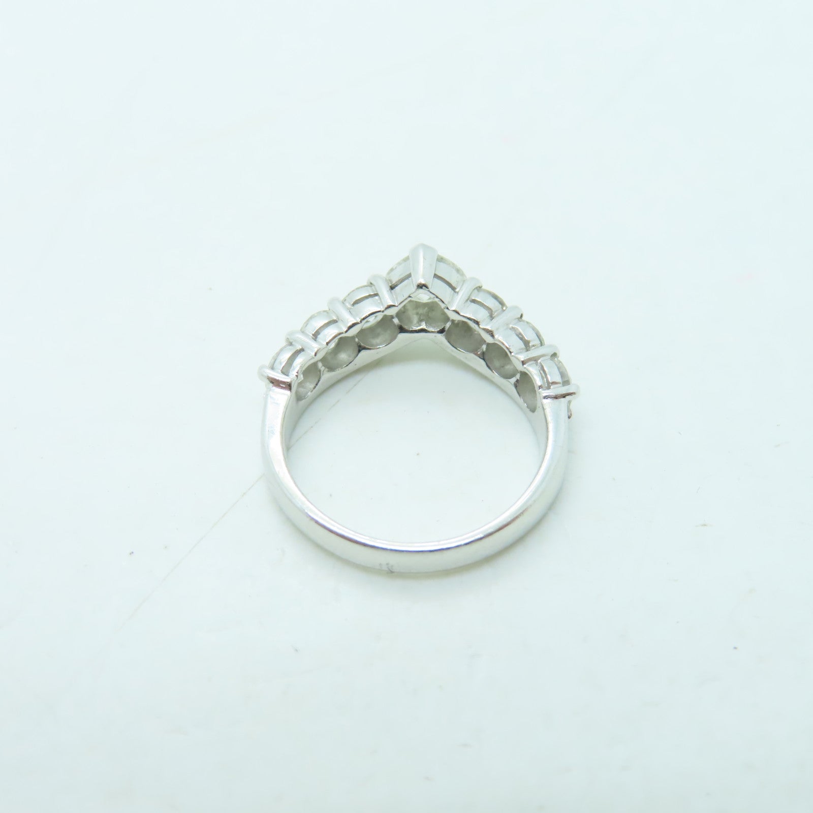 JEWELRY 【激減優惠】18K白金Ring 0.40ct/1.12ct鑽石戒指US#5.5