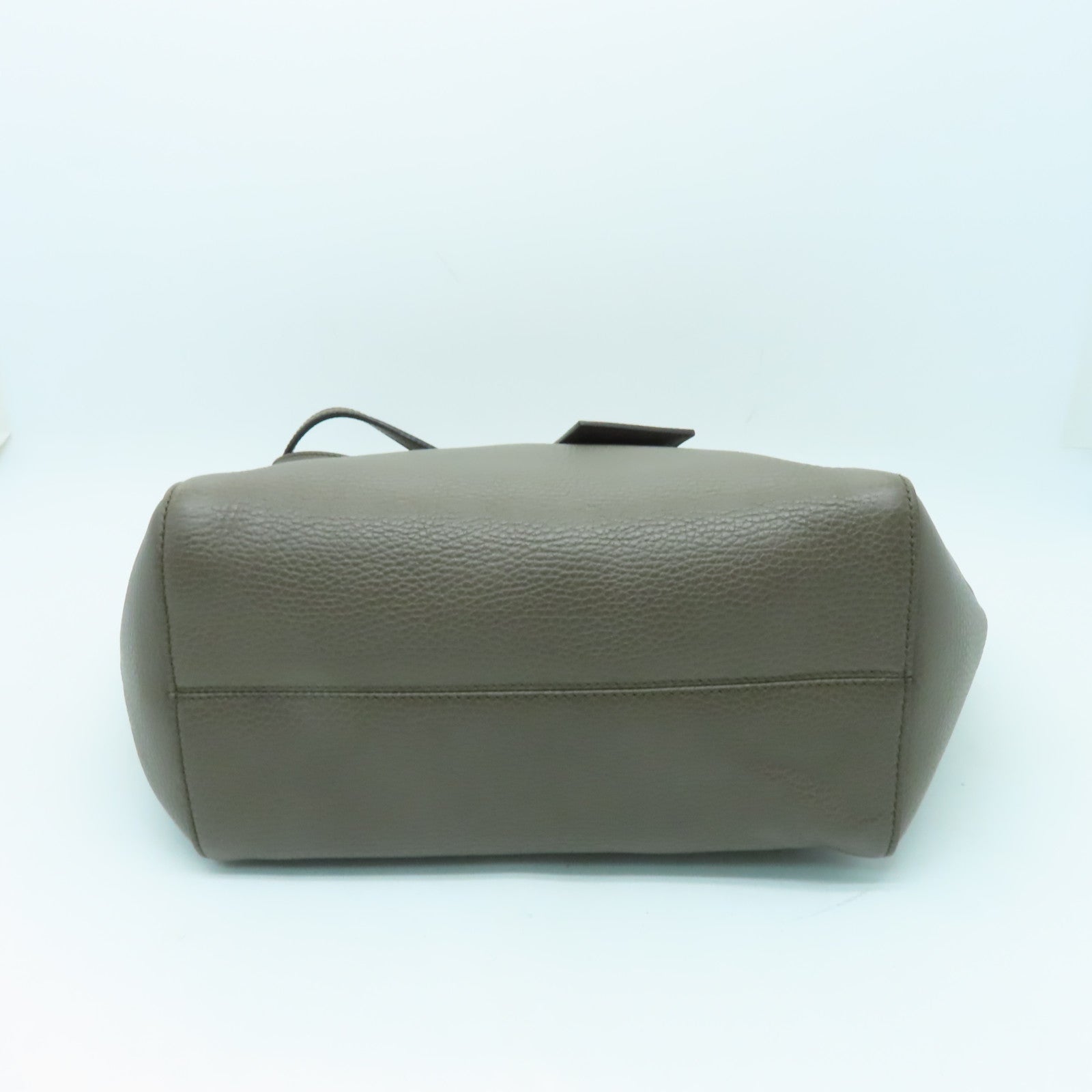 GUCCI 牛皮皮革Tote Bag金扣手挽袋啡色/粉紅色