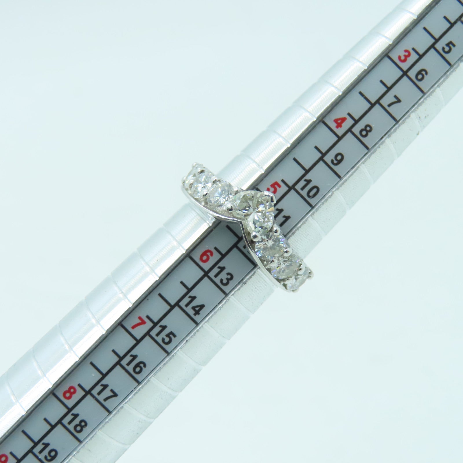 JEWELRY 【激減優惠】18K白金Ring 0.40ct/1.12ct鑽石戒指US#5.5
