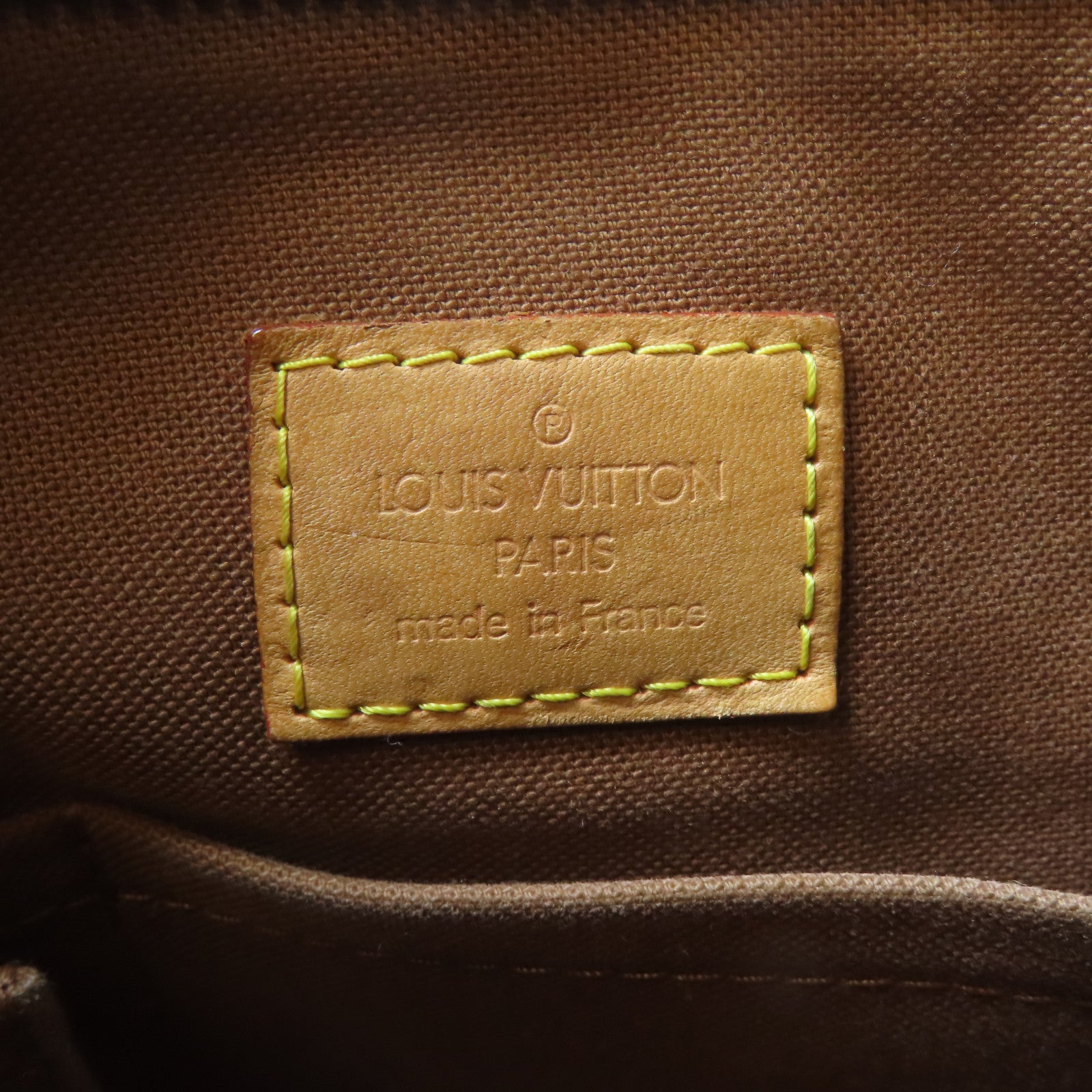 LOUIS VUITTON Monogram Tulum PM金扣肩背袋啡色