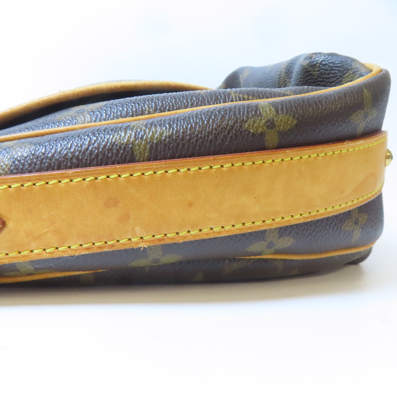 LOUIS VUITTON Monogram Tulum PM金扣肩背袋啡色