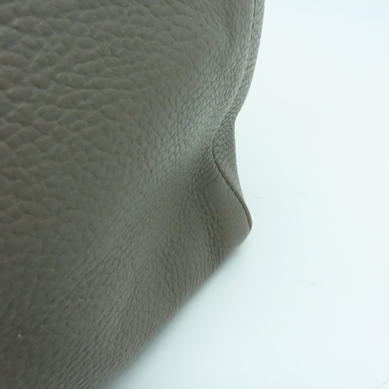 GUCCI 牛皮皮革Tote Bag金扣手挽袋啡色/粉紅色