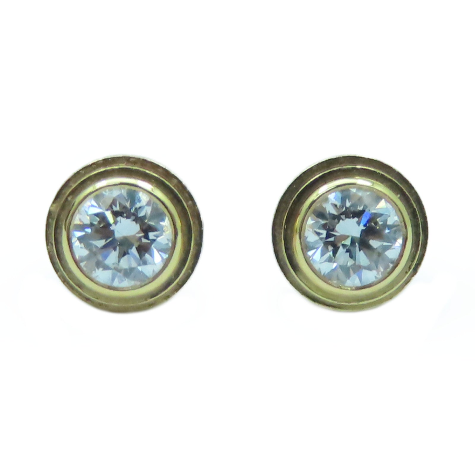 CARTIER 18K玫瑰金D'amour Earrings 0.09ct/0.09ct鑽石耳環