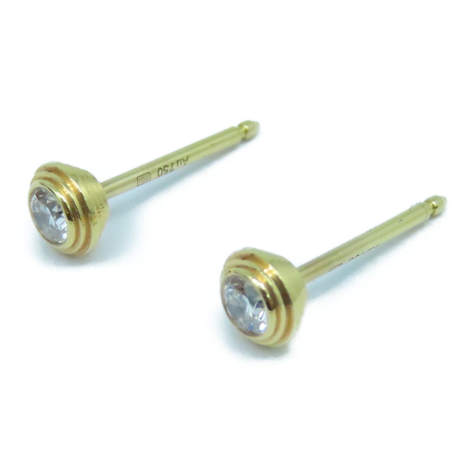 CARTIER 18K玫瑰金D'amour Earrings 0.09ct/0.09ct鑽石耳環
