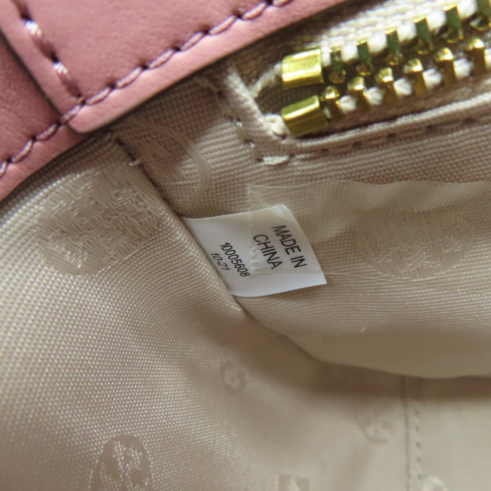 Tory Burch 牛皮皮革Shoulder Bag金扣鏈帶肩背袋粉紅色