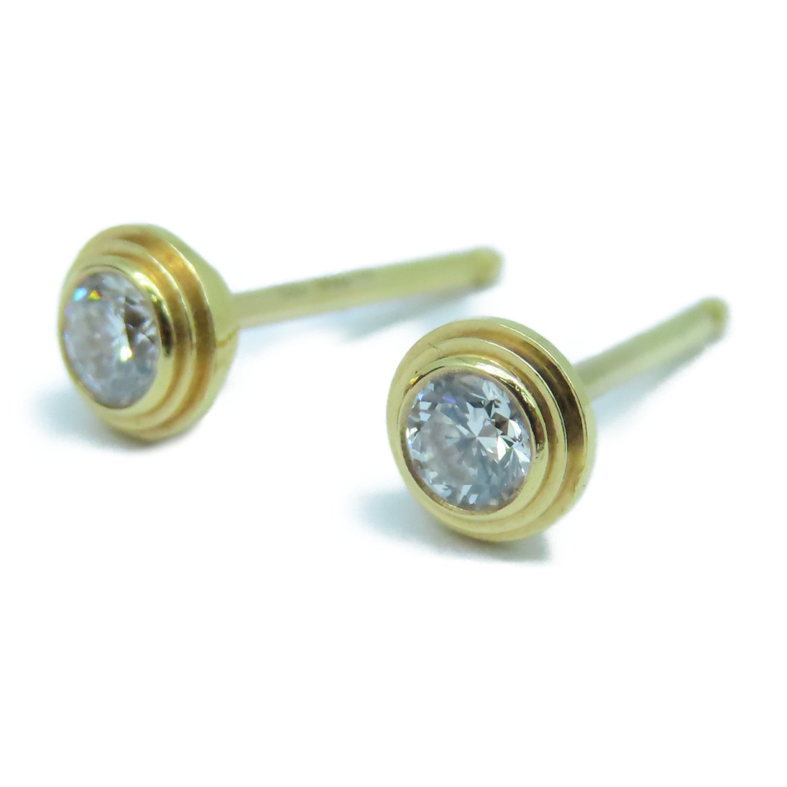 CARTIER 18K玫瑰金D'amour Earrings 0.09ct/0.09ct鑽石耳環