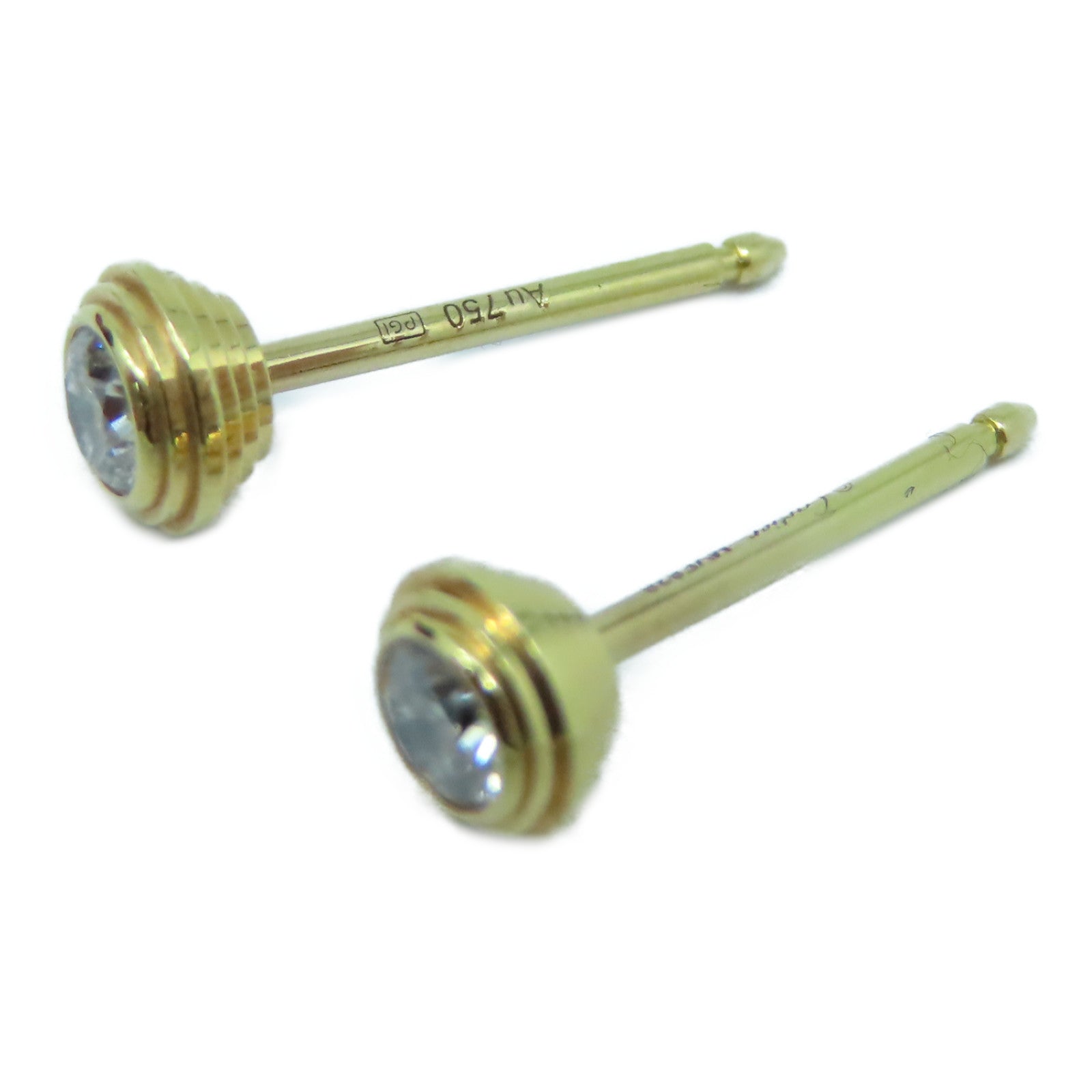 CARTIER 18K玫瑰金D'amour Earrings 0.09ct/0.09ct鑽石耳環