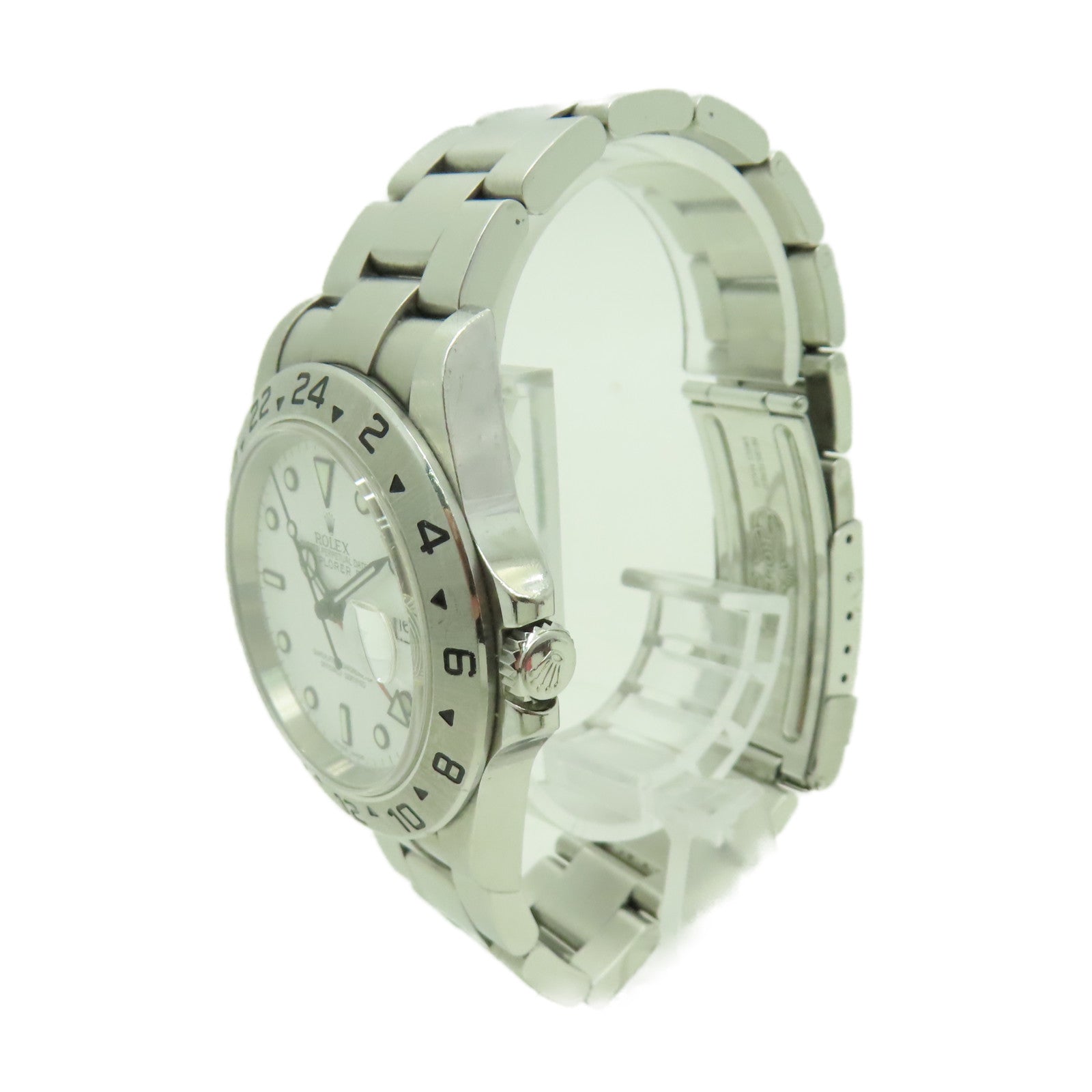 ROLEX Explorer II不鏽鋼手錶自動機芯白色