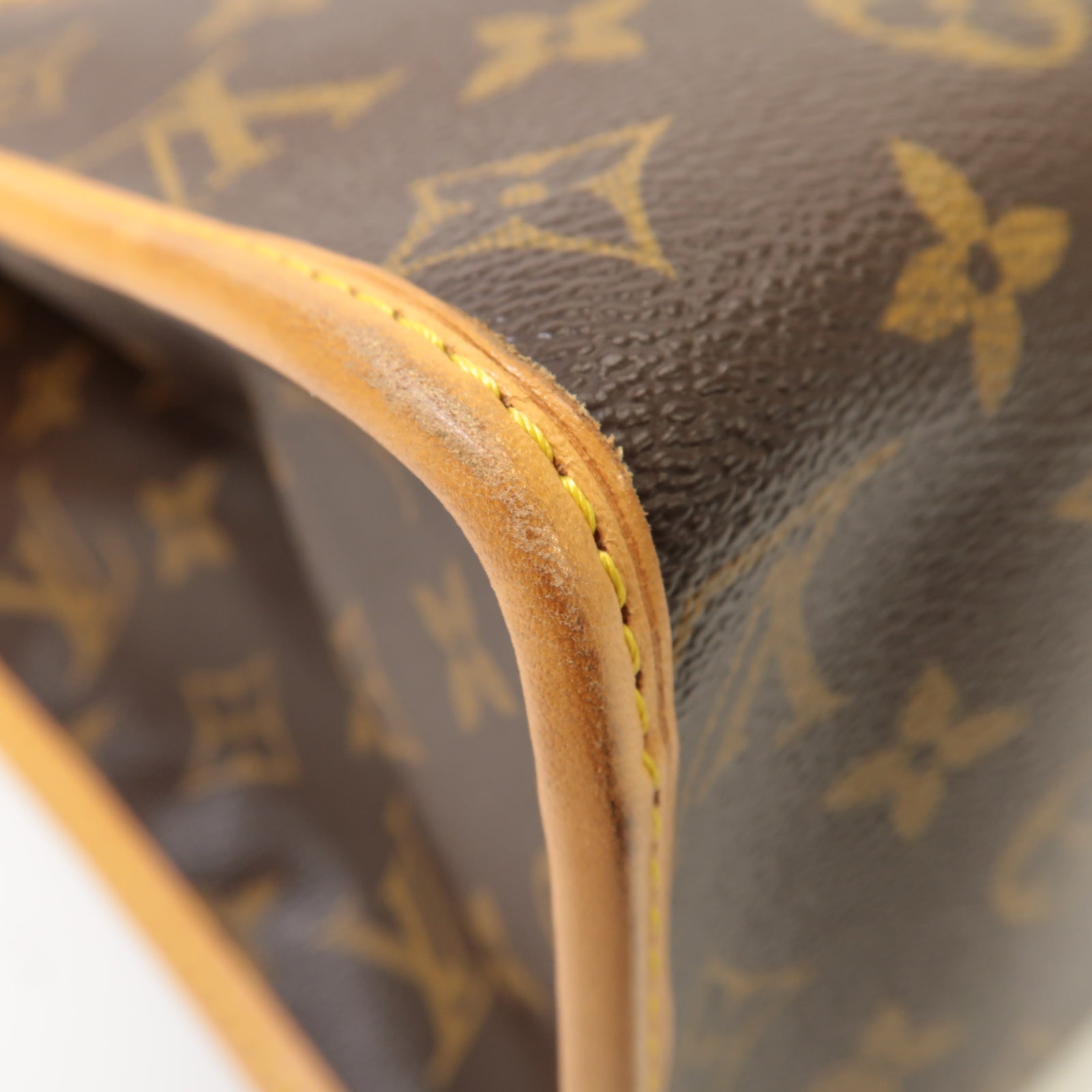 LOUIS VUITTON Monogram Popincourt Haut金扣肩背袋啡色
