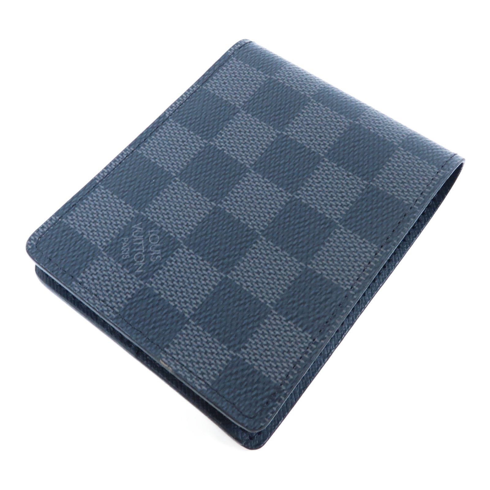 LOUIS VUITTON Damier Graphite Slender Wallet錢包黑色/灰色