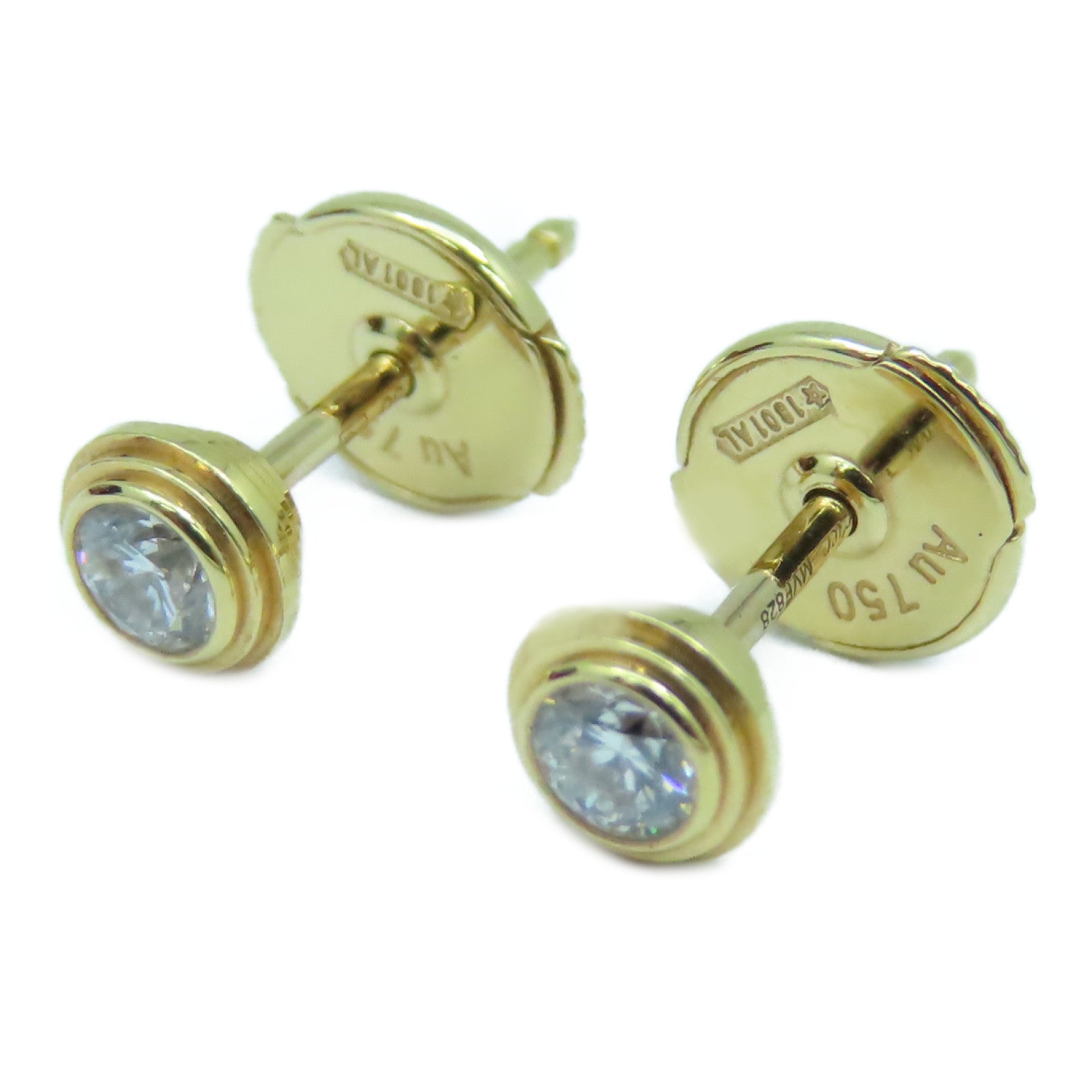 CARTIER 18K玫瑰金D'amour Earrings 0.09ct/0.09ct鑽石耳環