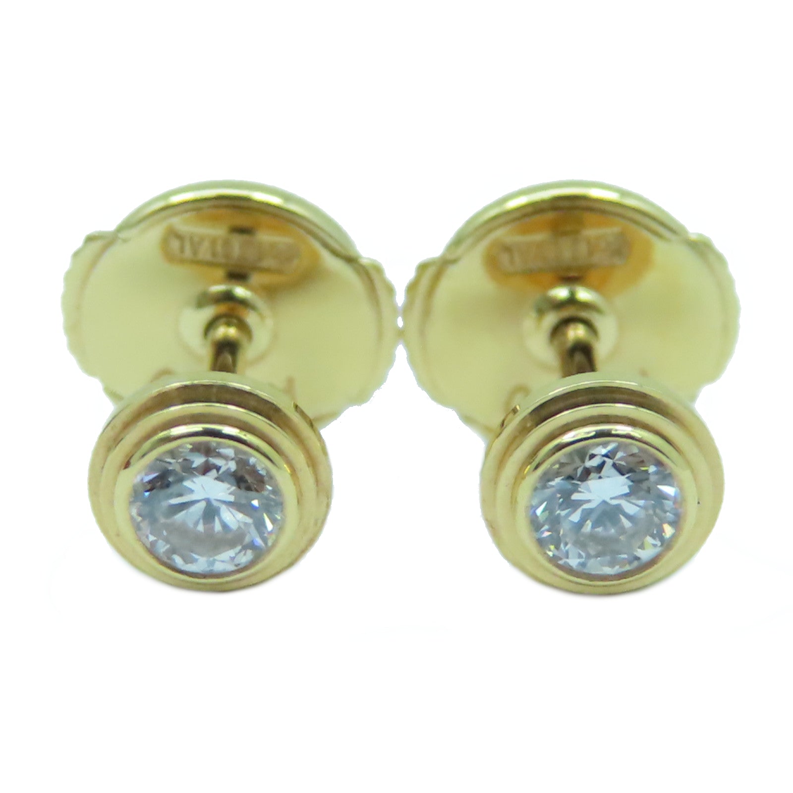 CARTIER 18K玫瑰金D'amour Earrings 0.09ct/0.09ct鑽石耳環