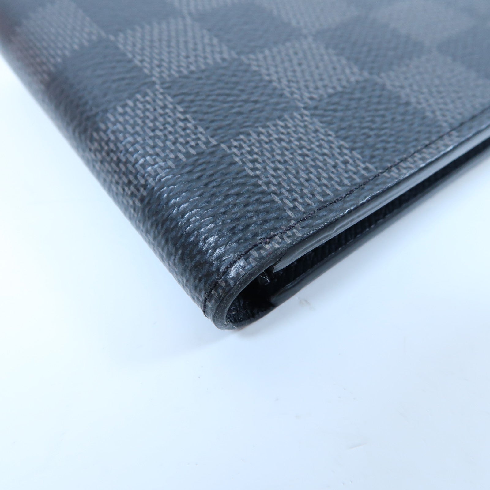 LOUIS VUITTON Damier Graphite Slender Wallet錢包黑色/灰色