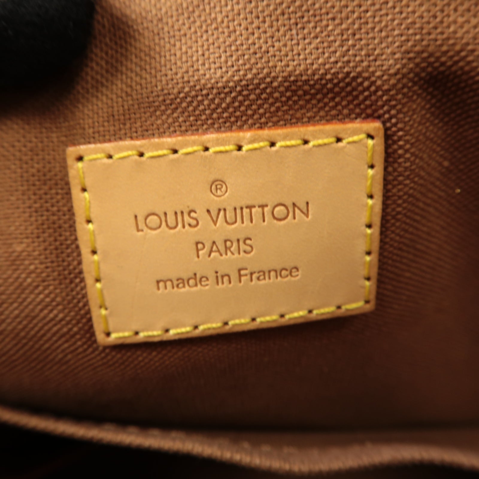 LOUIS VUITTON Monogram Popincourt Haut金扣肩背袋啡色