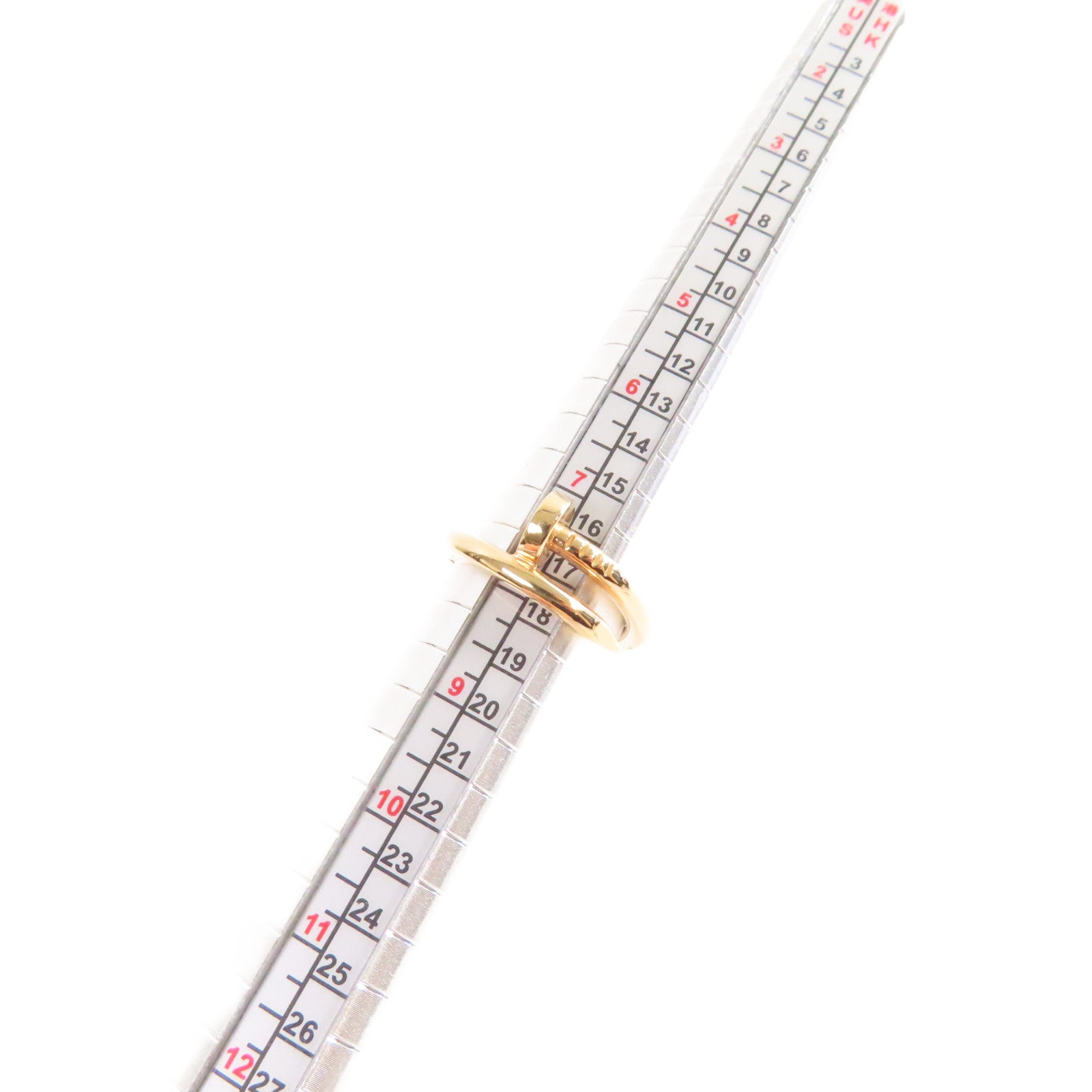 CARTIER 18K玫瑰金Juste Un Clou Ring戒指#56/US#8