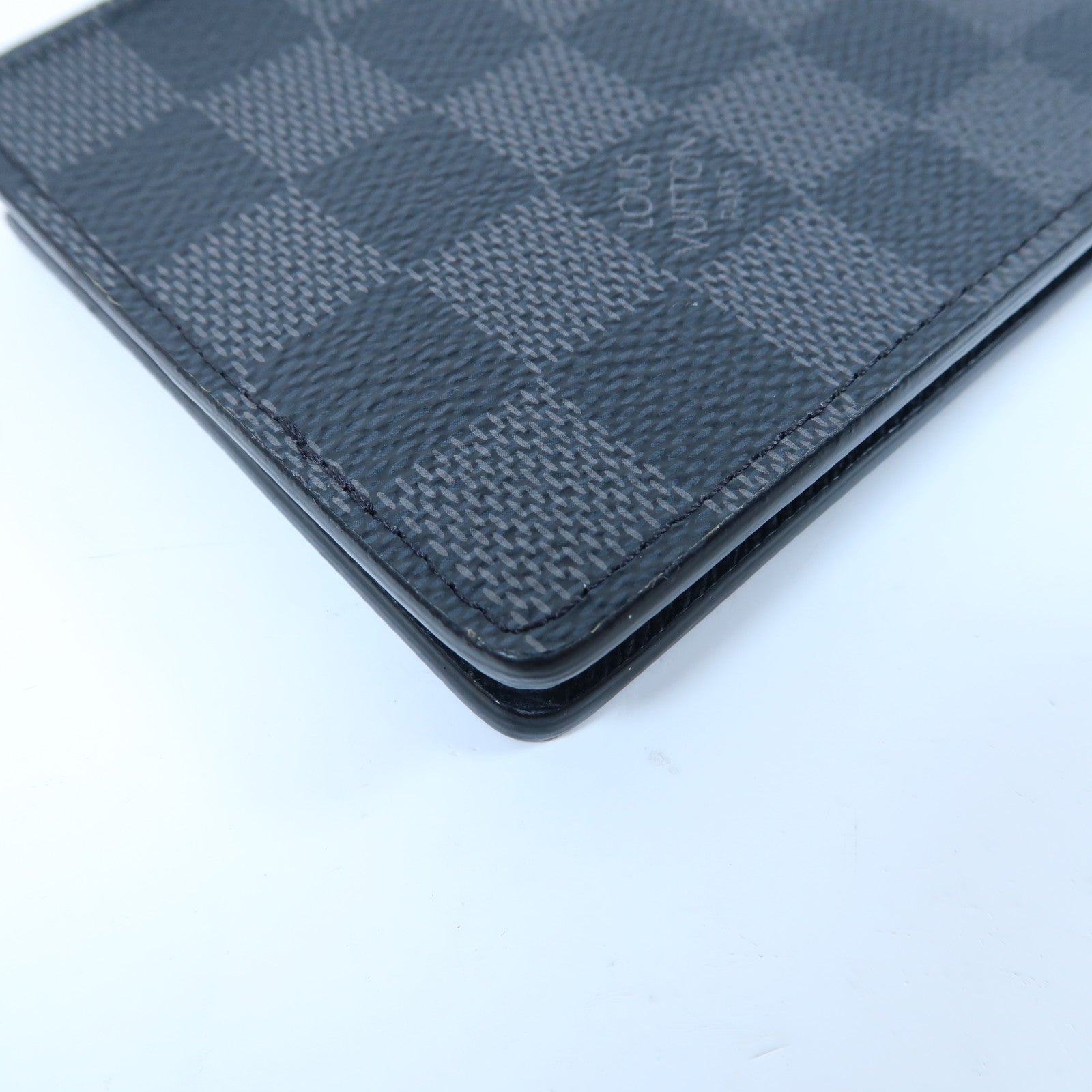 LOUIS VUITTON Damier Graphite Slender Wallet錢包黑色/灰色